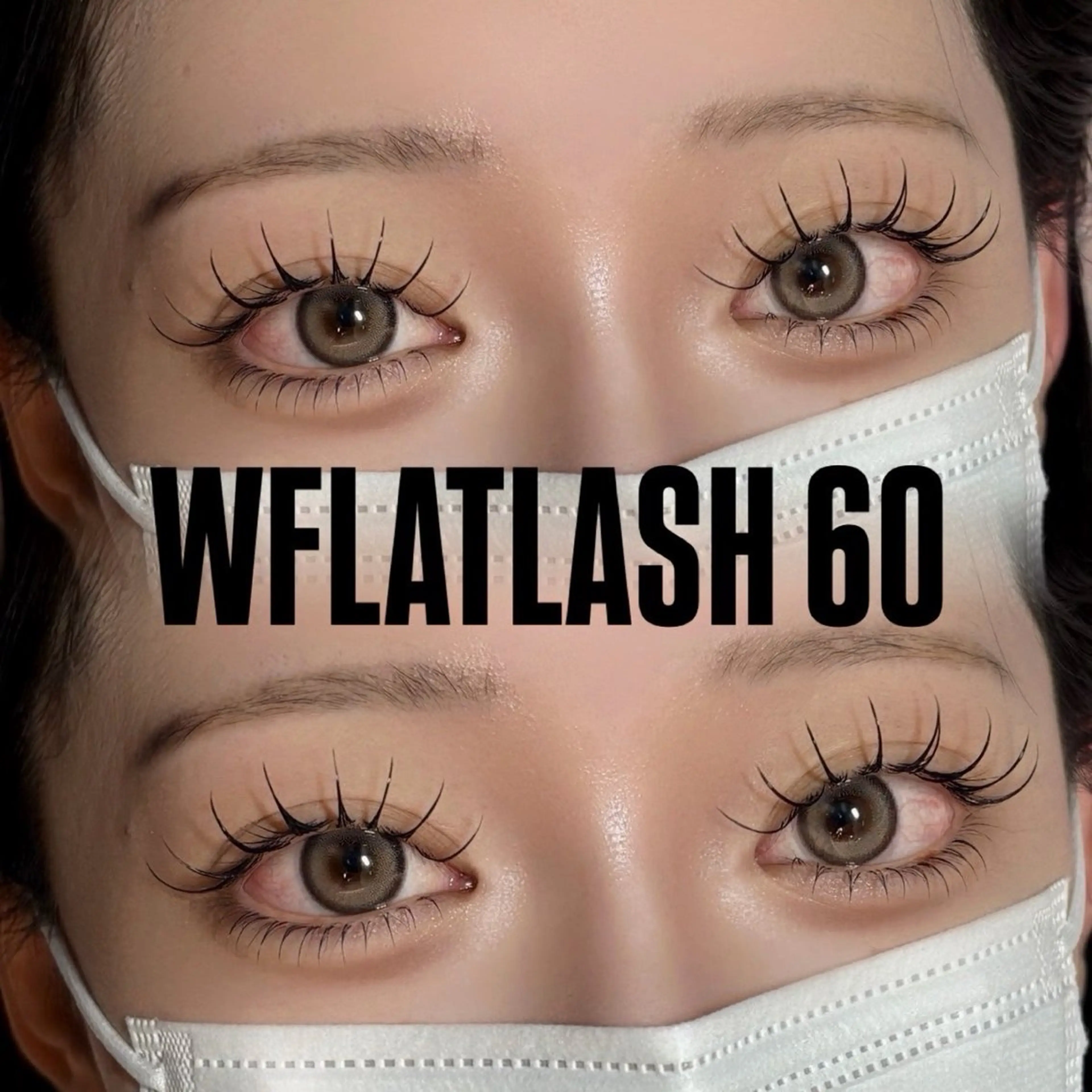 【初回更に1000円引き】ダブルフラットラッシュ60束🖤¥6600の写真