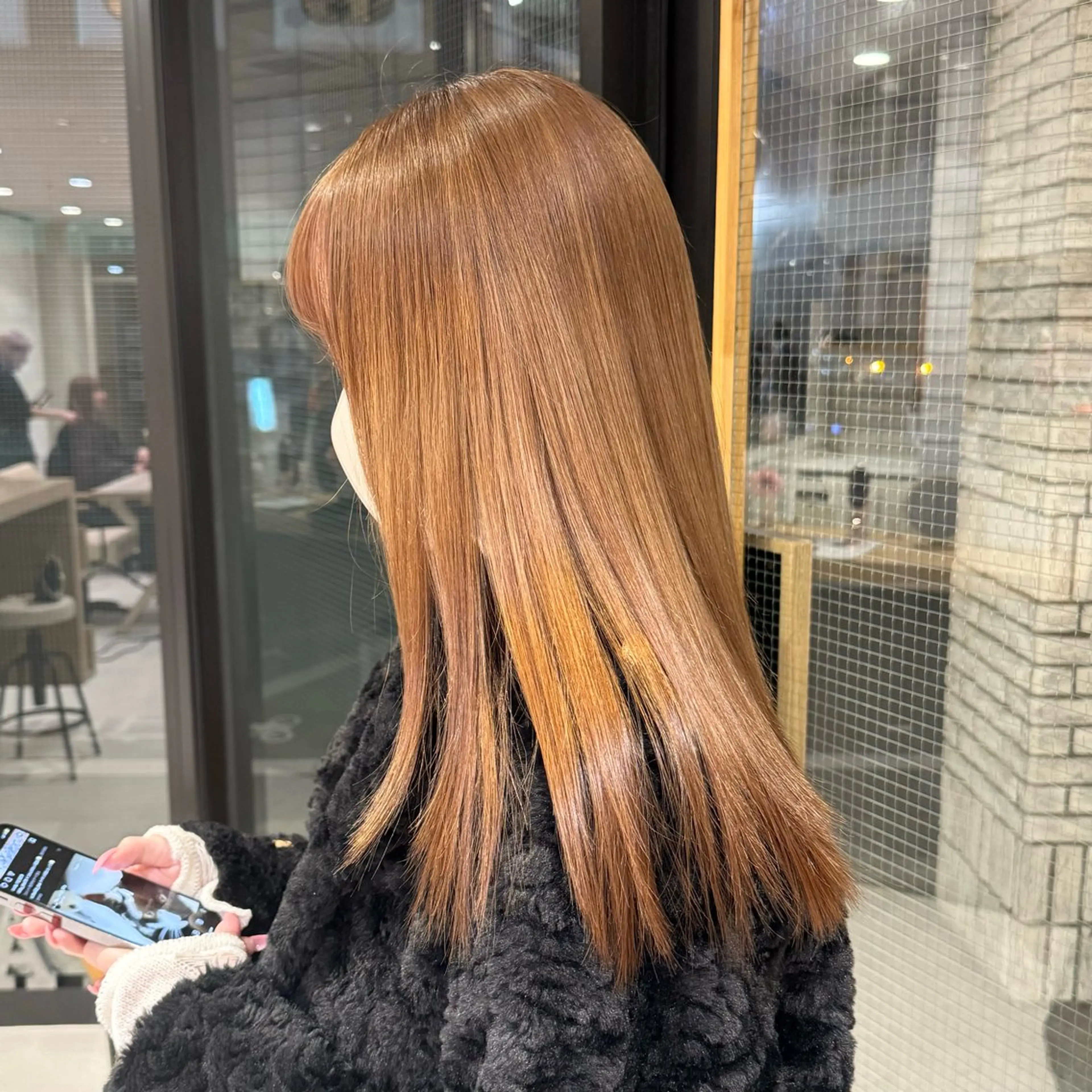 ロング カラー フェザー/ニュアンス パーマ/ryutoのヘアスタイル