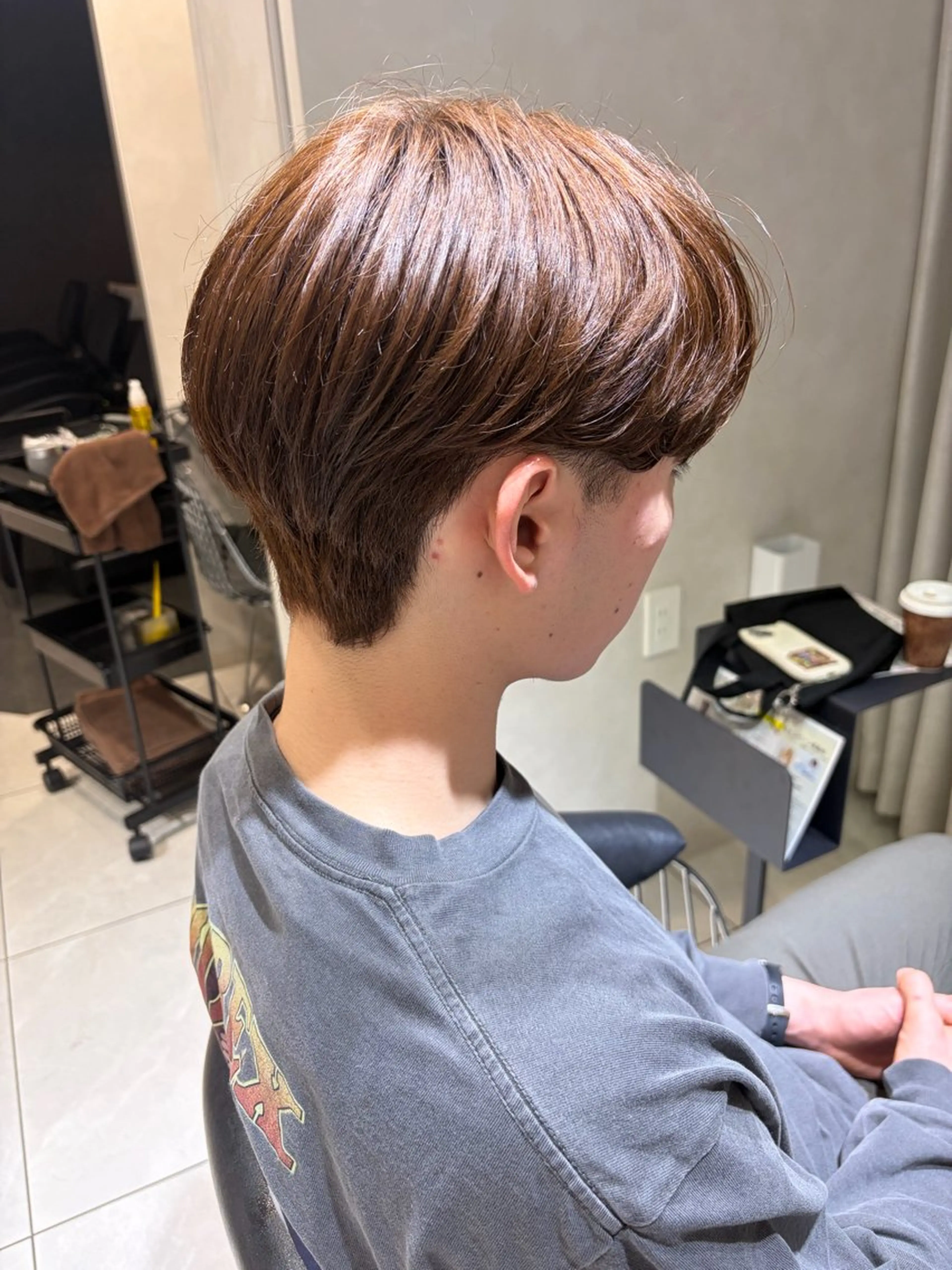 カラー メンズ カット ヘアカラー 韓国メンズ/トレンド 🇰🇷wakanaのヘアスタイル