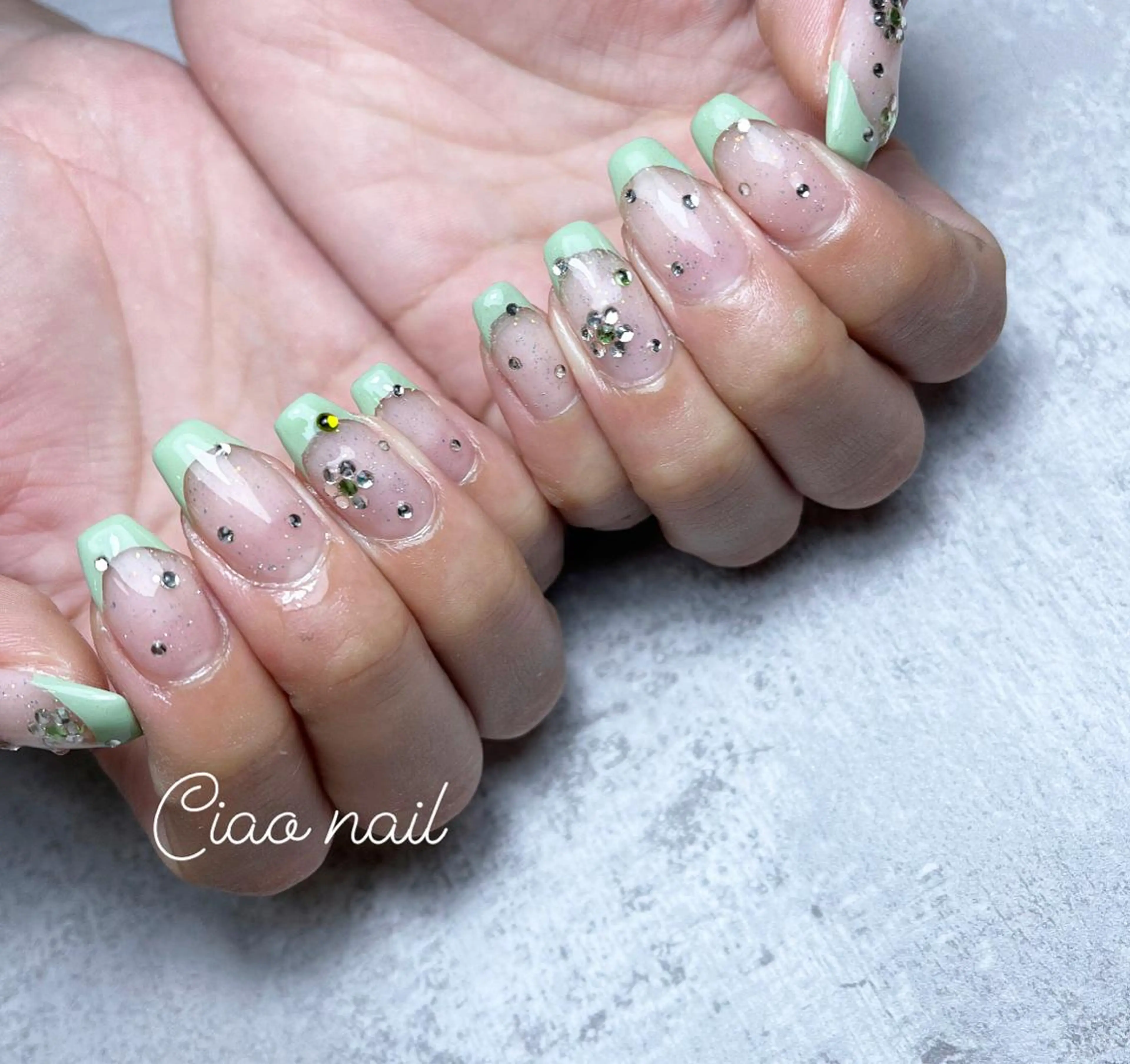 ネイル フレンチネイル #Amin nail salonのネイルデザイン