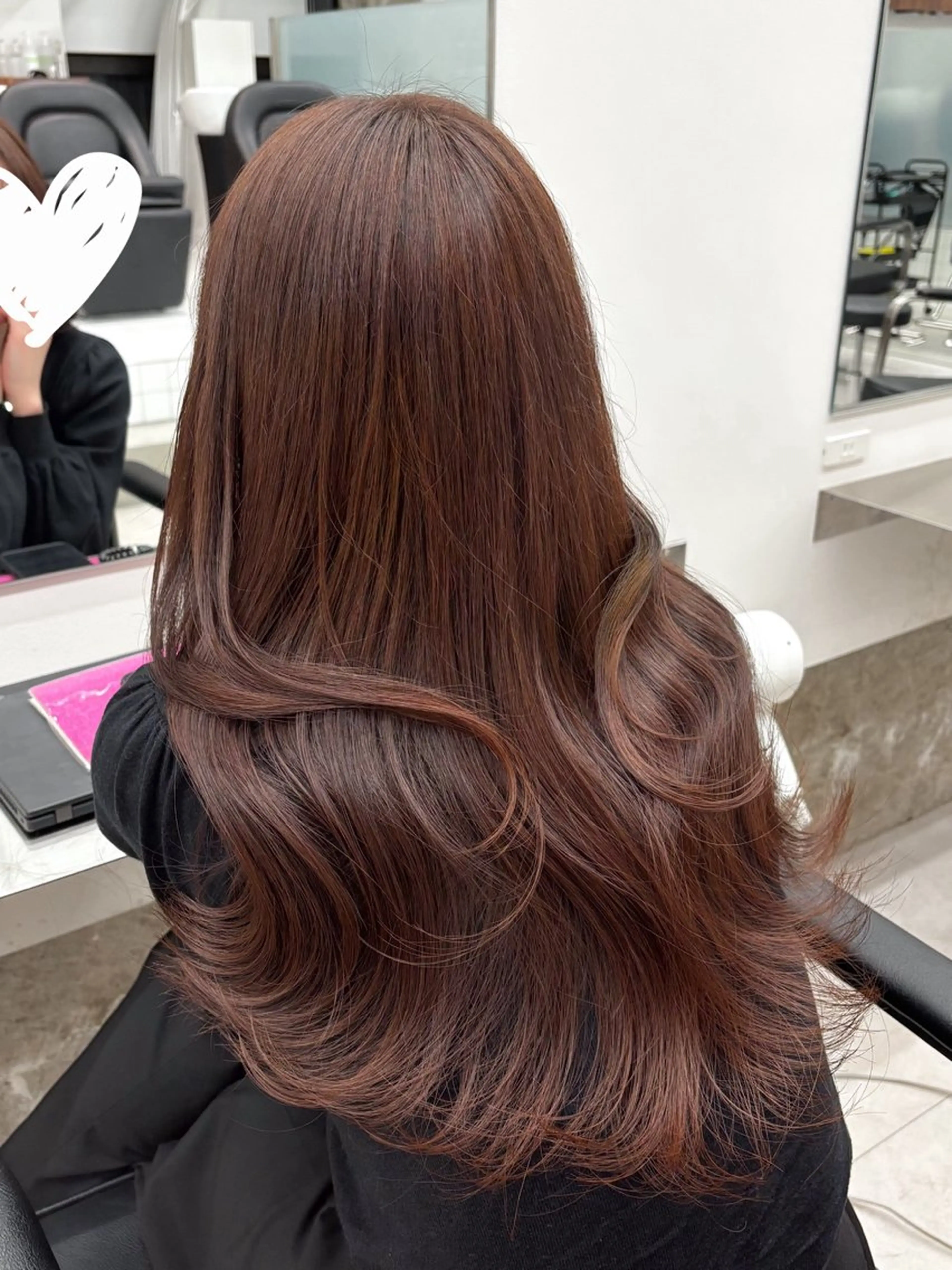 ロング カラー ブラウンカラー ショコラブラウン カット ヘアカラー トリートメント うる艶カラー ✨🧸KOTAROのヘアスタイル