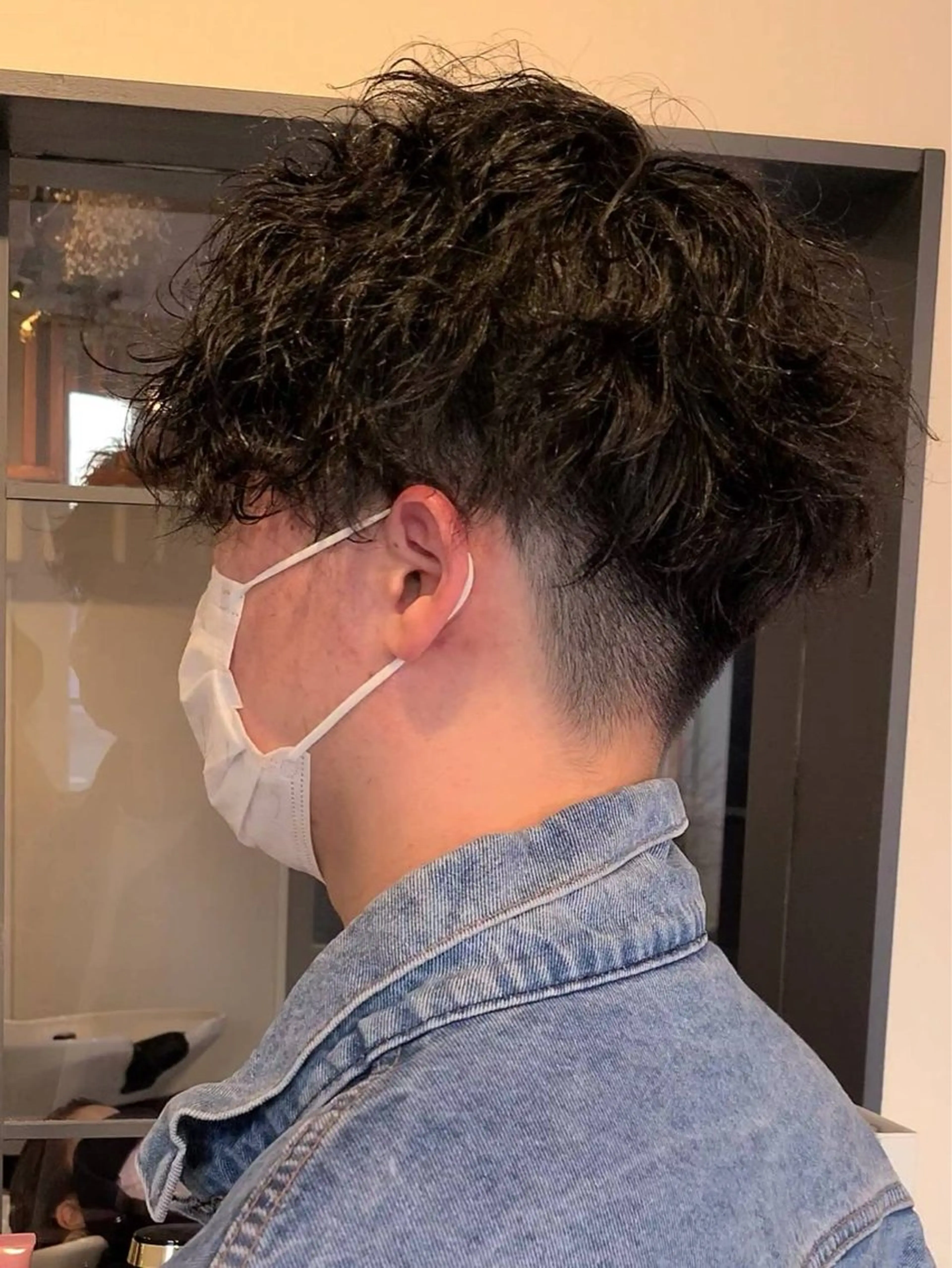 ショート カット パーマ トリートメント ブリーチカラー🌈 嘉名 真樹のヘアスタイル