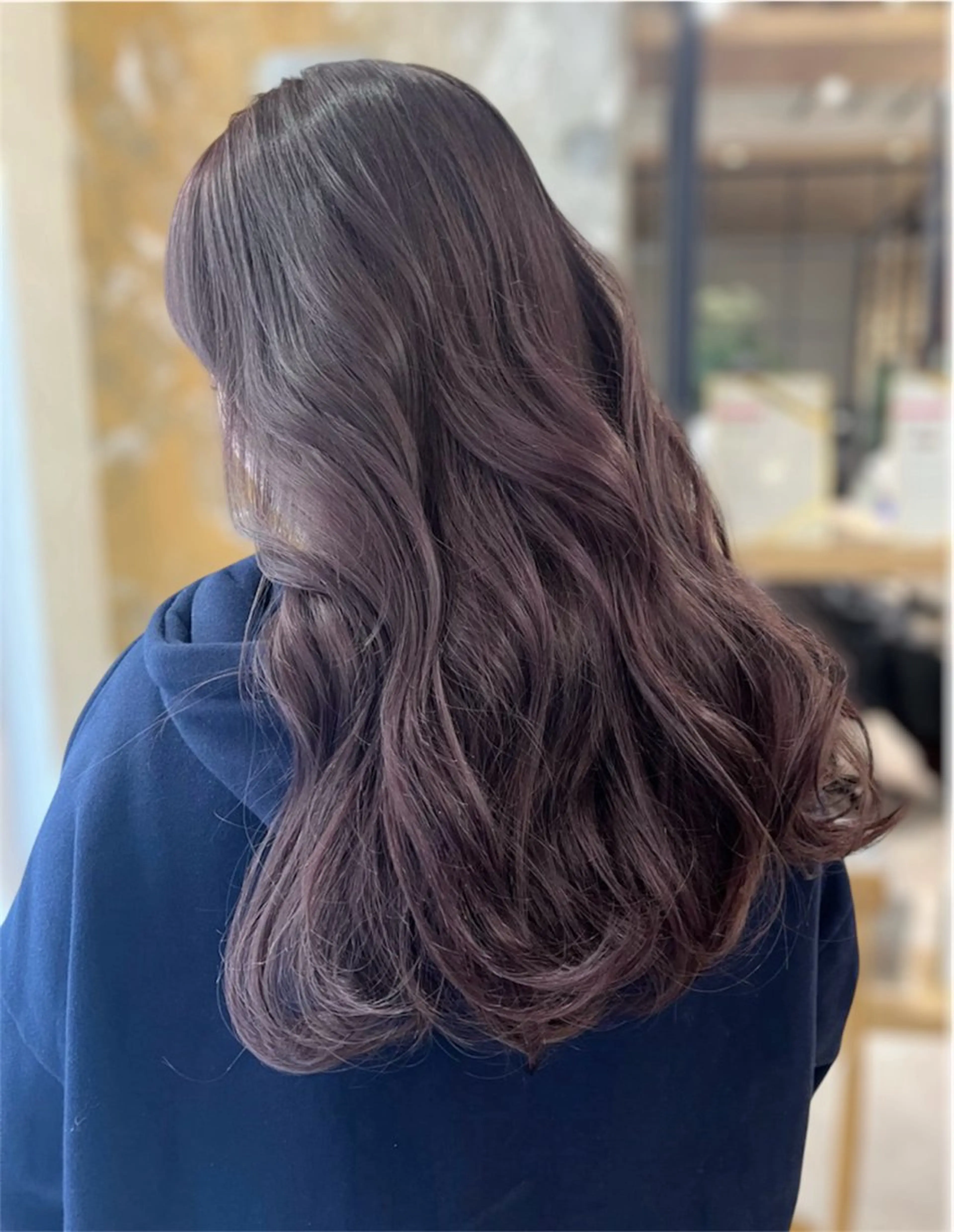 ロング ヘアカラー レイヤー⌇﻿髪質改善 ⌇﻿misato🩶のヘアスタイル