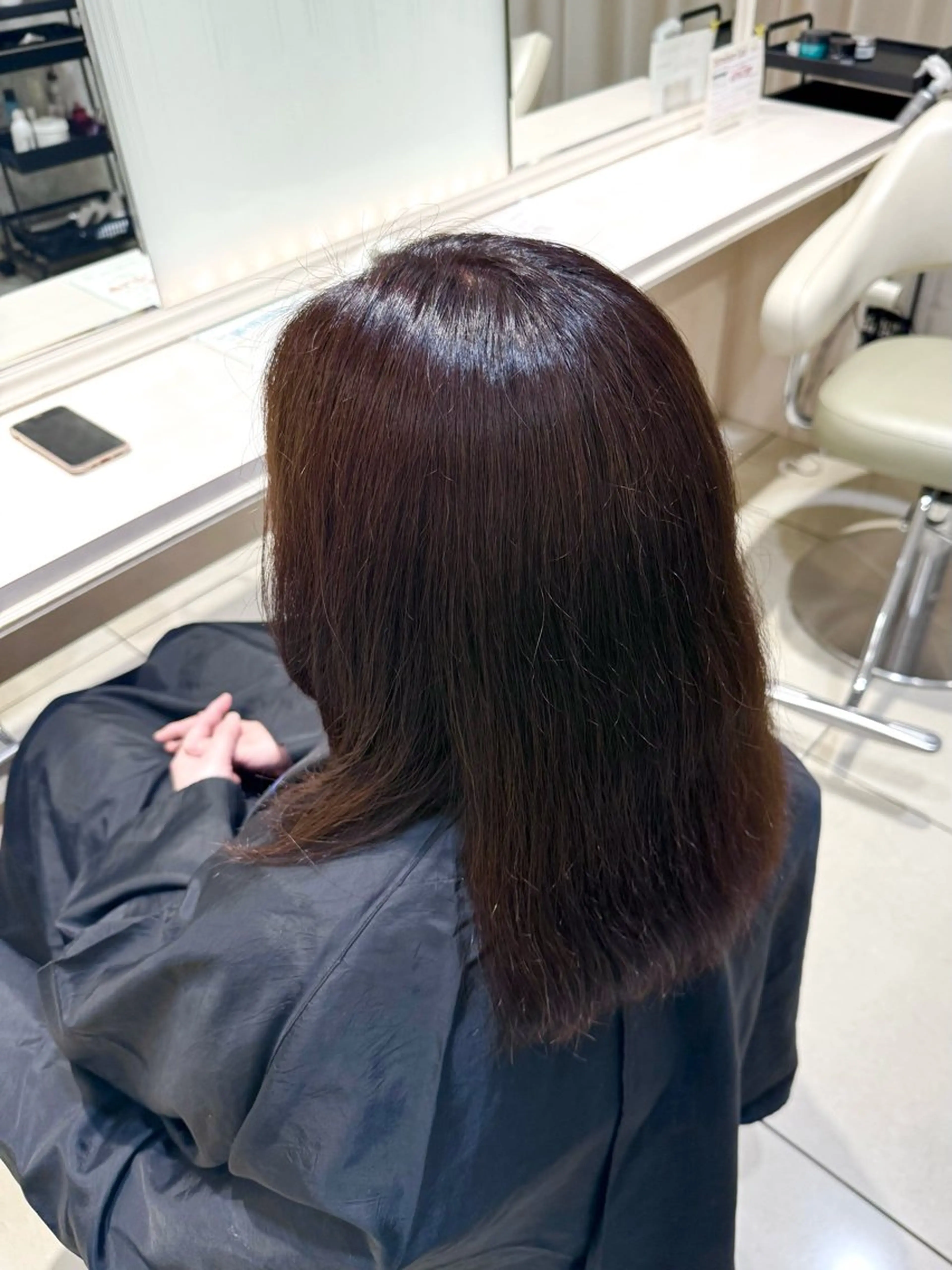 セミロング カラー ヘアカラー Rin / 5月以降モデル募集のヘアスタイル