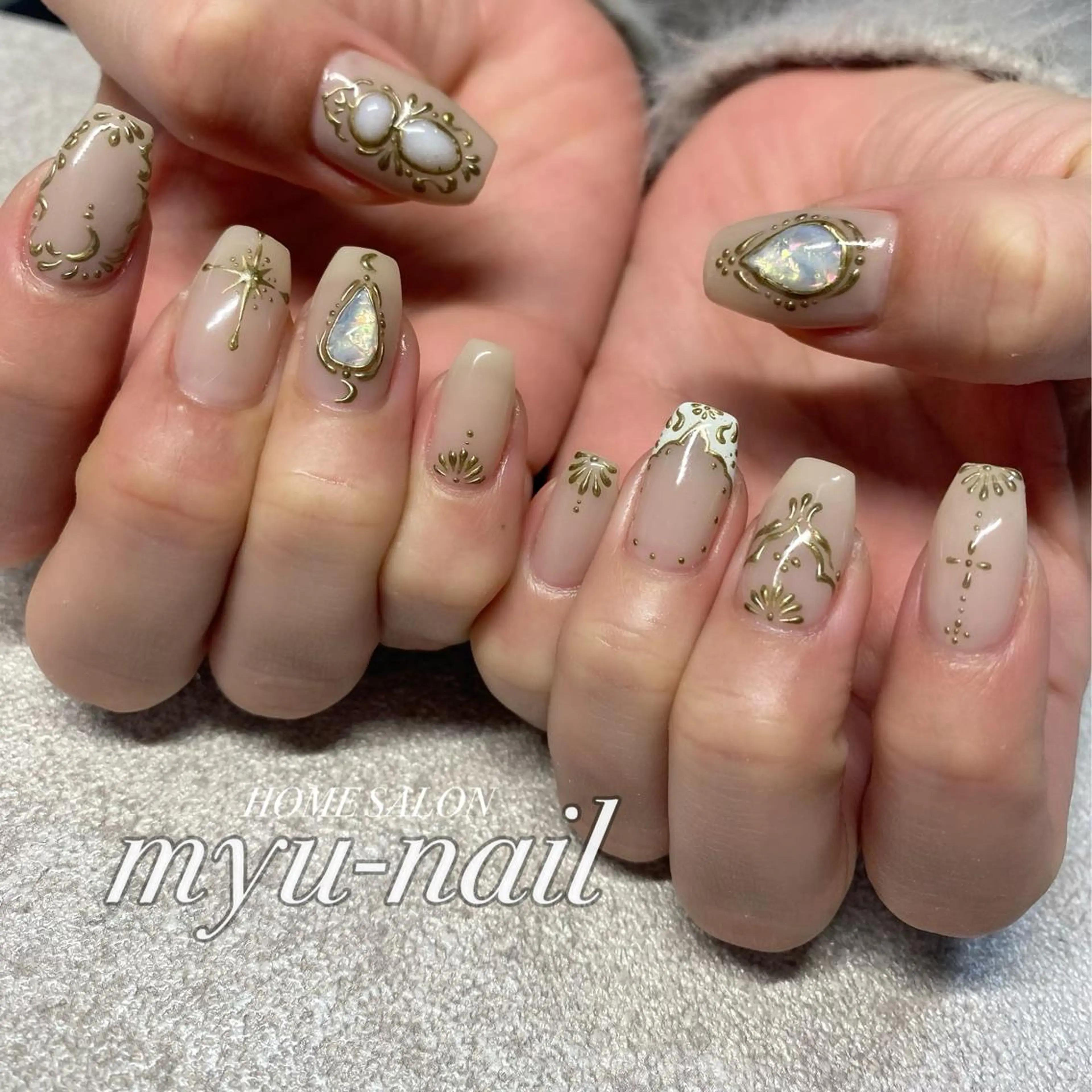 ネイル ホームサロン myu-nailのネイルデザイン