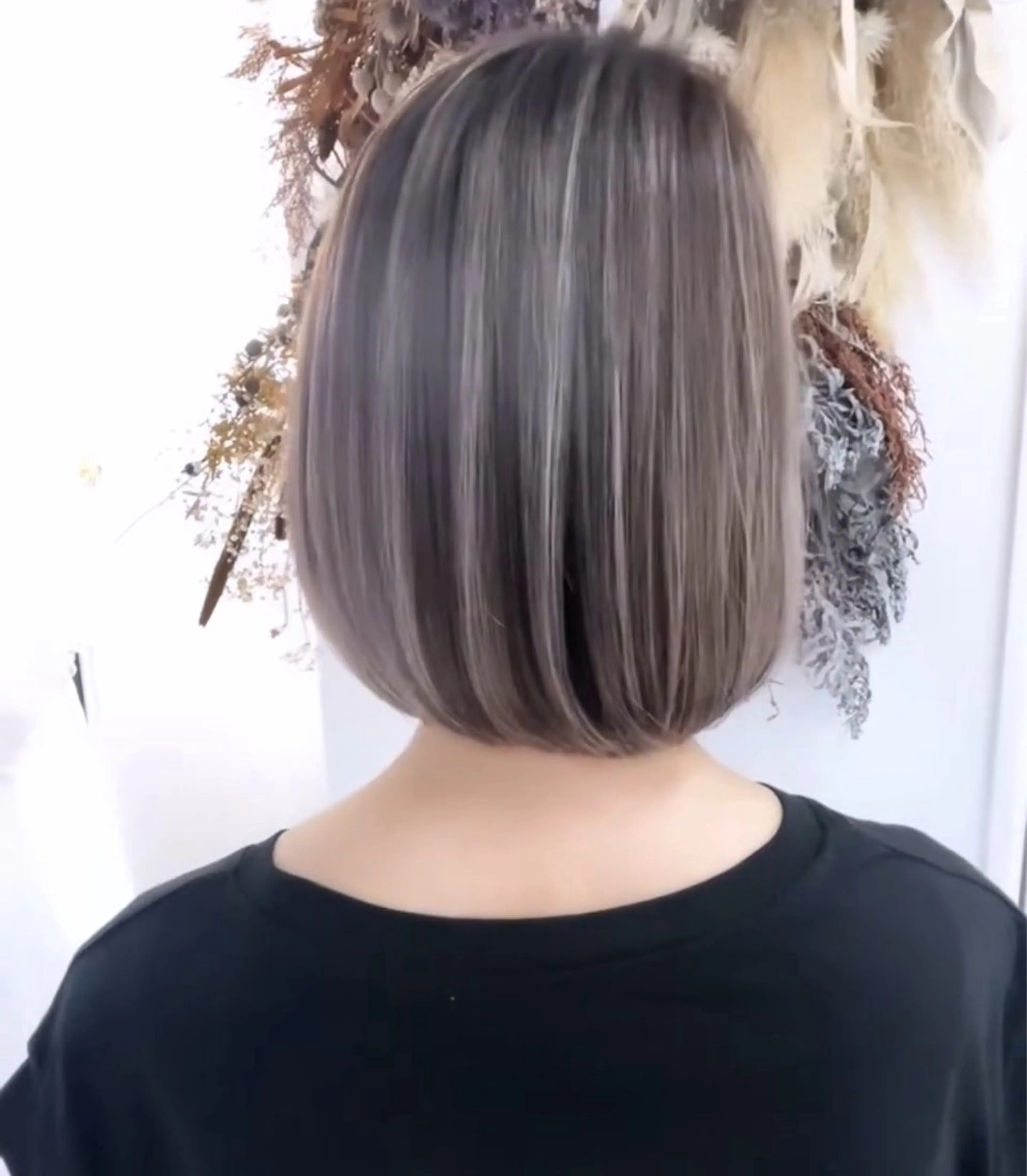 ショート カラー れい|髪質改善| カラー|高槻|大阪のヘアスタイル