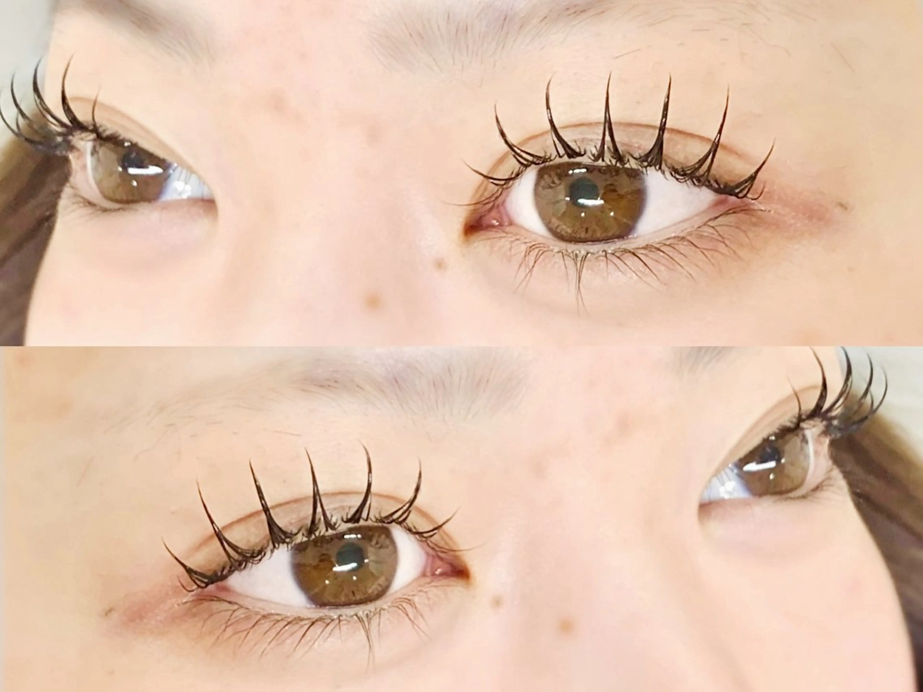 マツエク・マツパ 一重×まつ毛パーマ 🌸Alba🌸 勅使川原のマツエク・マツパデザイン