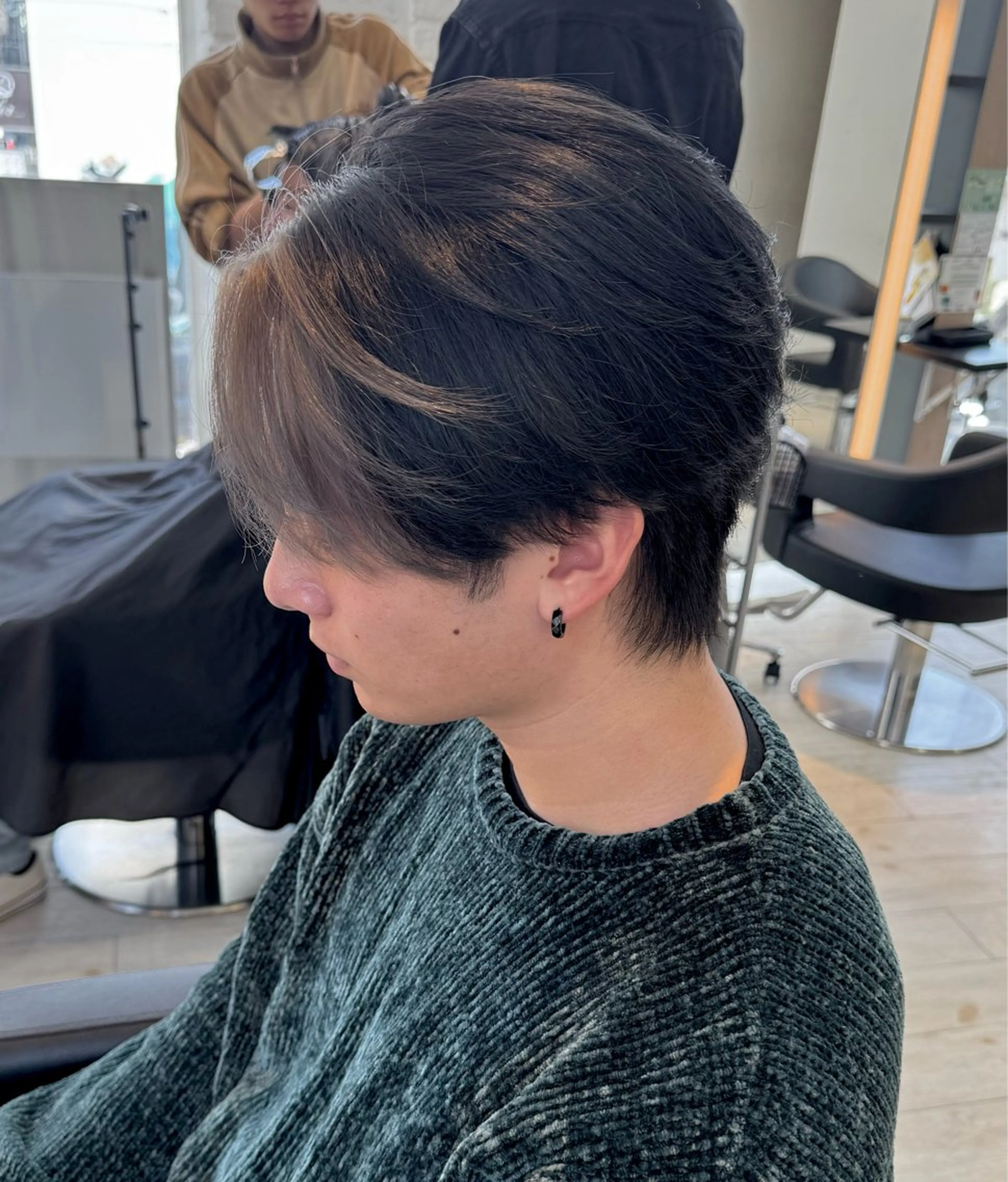 カラー メンズ ヘアカラー トリートメント rinko/メンズ/ ブリーチカラー/栄のヘアスタイル