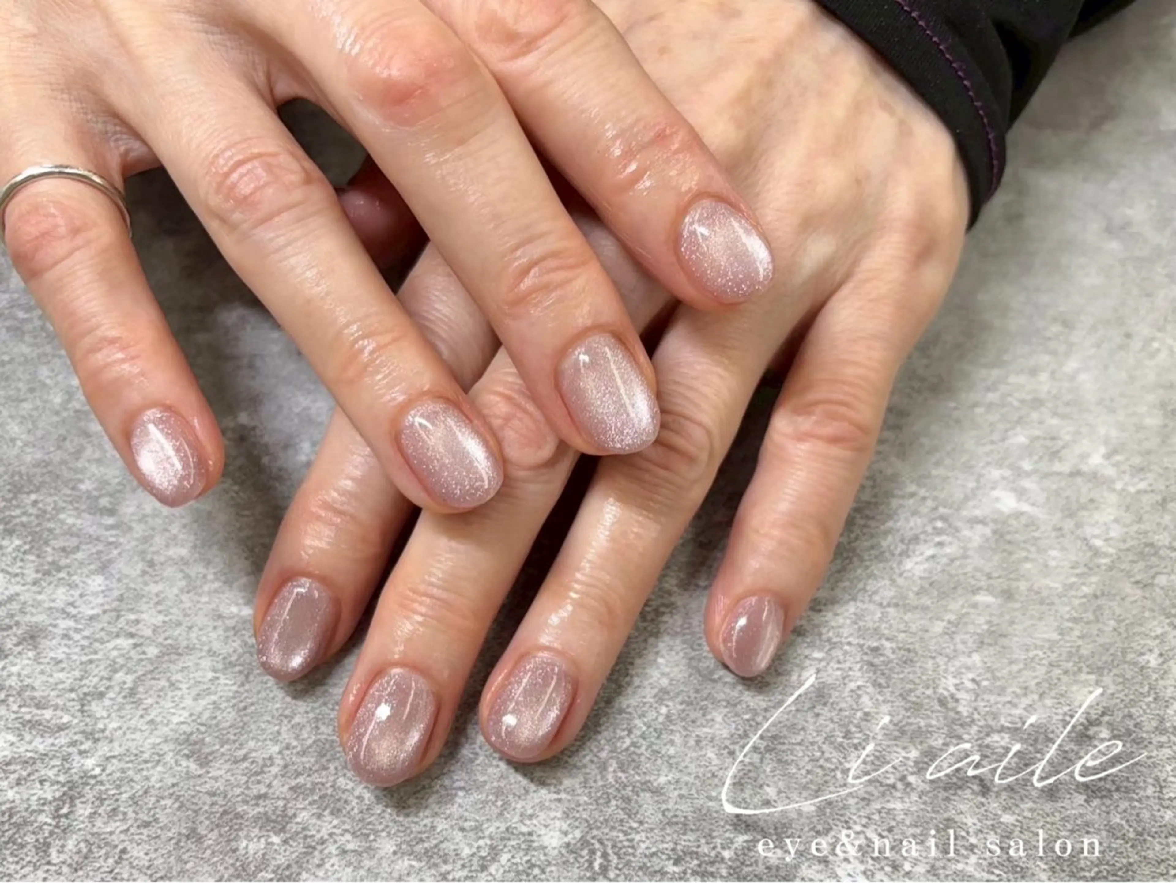 ネイル マグネットネイル Li aile yuuka🩰🎀のネイルデザイン