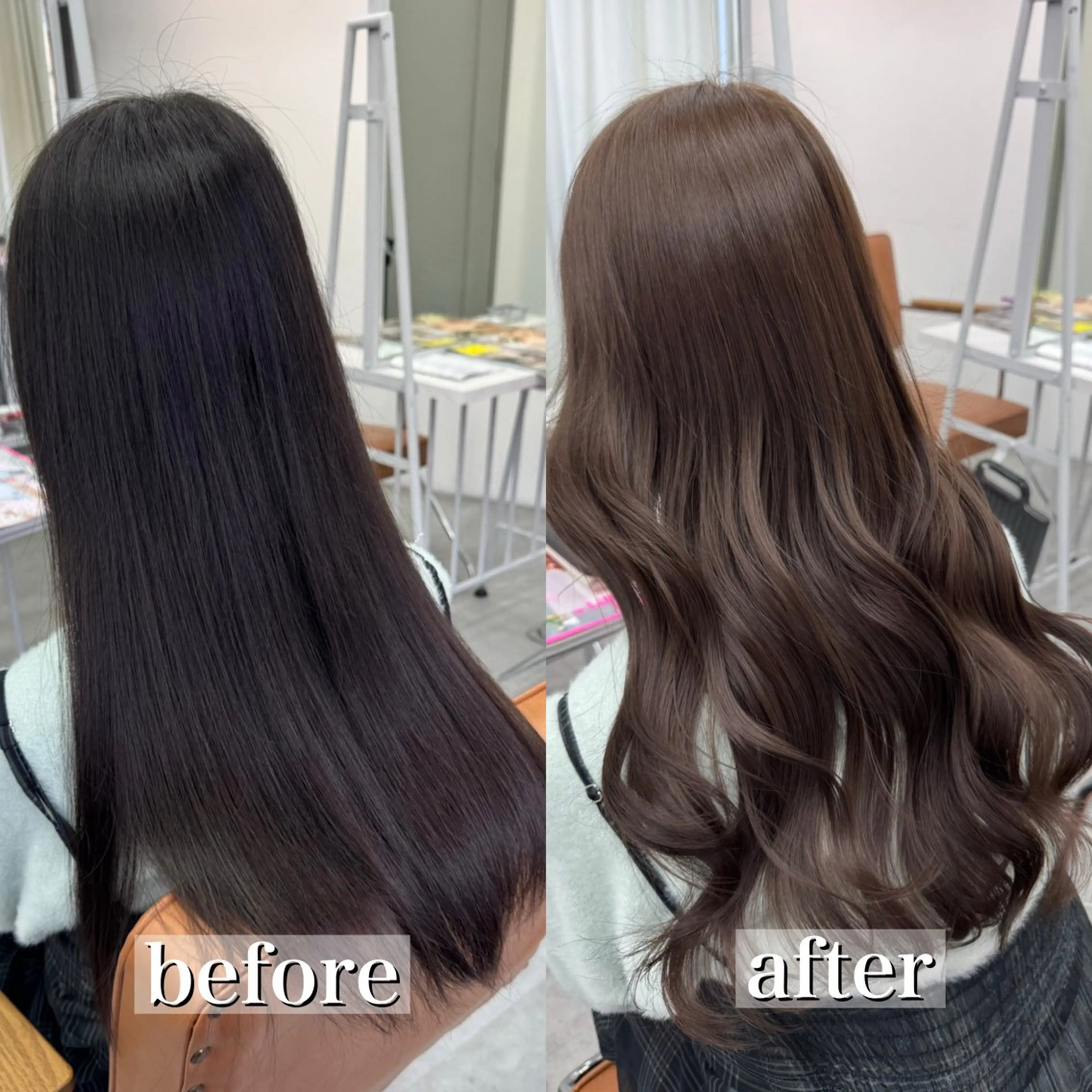 ロング カラー ヘアアレンジ ヘアカラー ブリーチなしカラー /新百合ヶ丘/安形翔のヘアスタイル