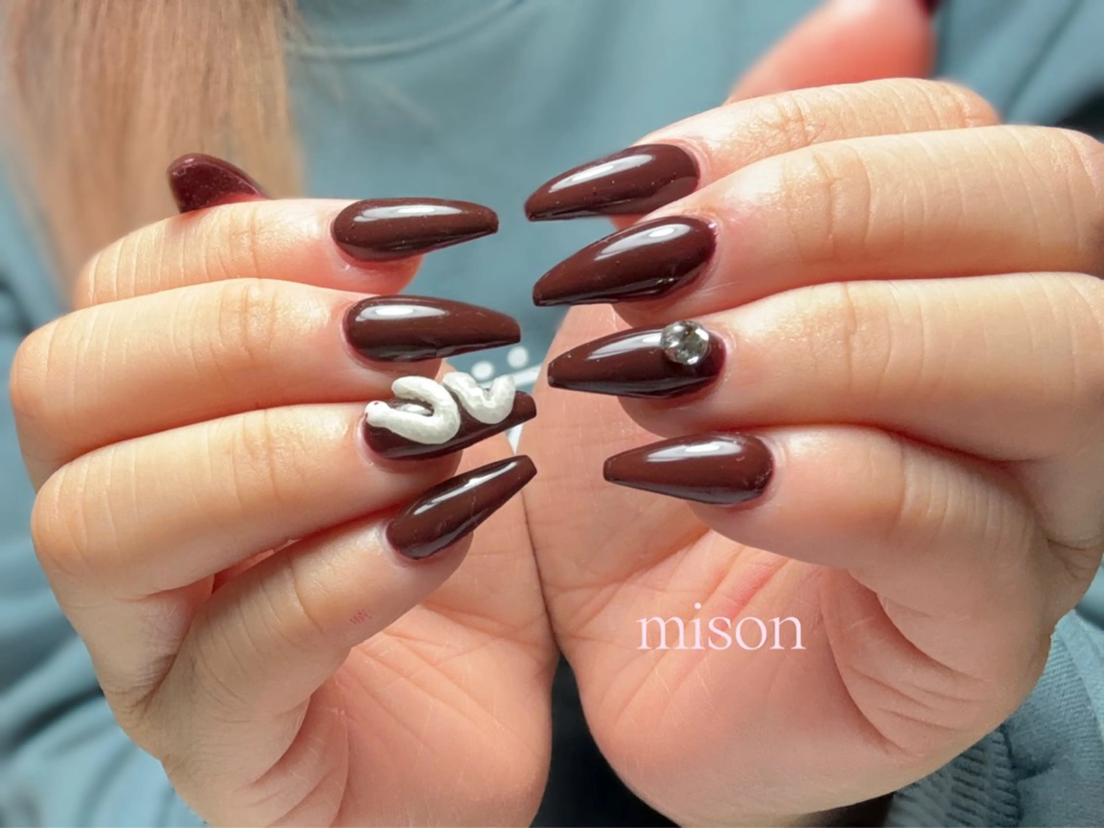 ネイル mison所属・mison 安形友花のネイルデザイン