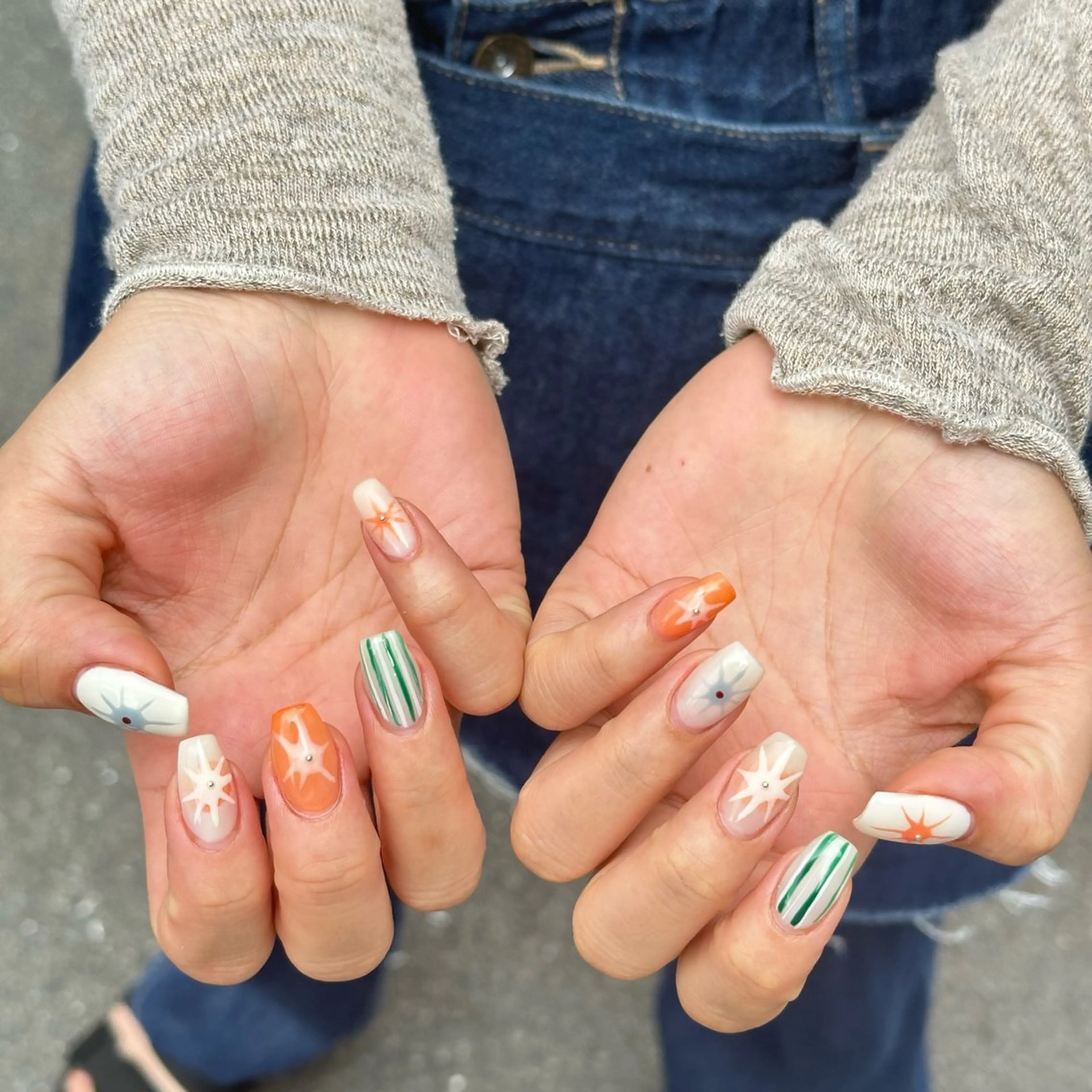 ミディアム yuka ♡のネイルデザイン