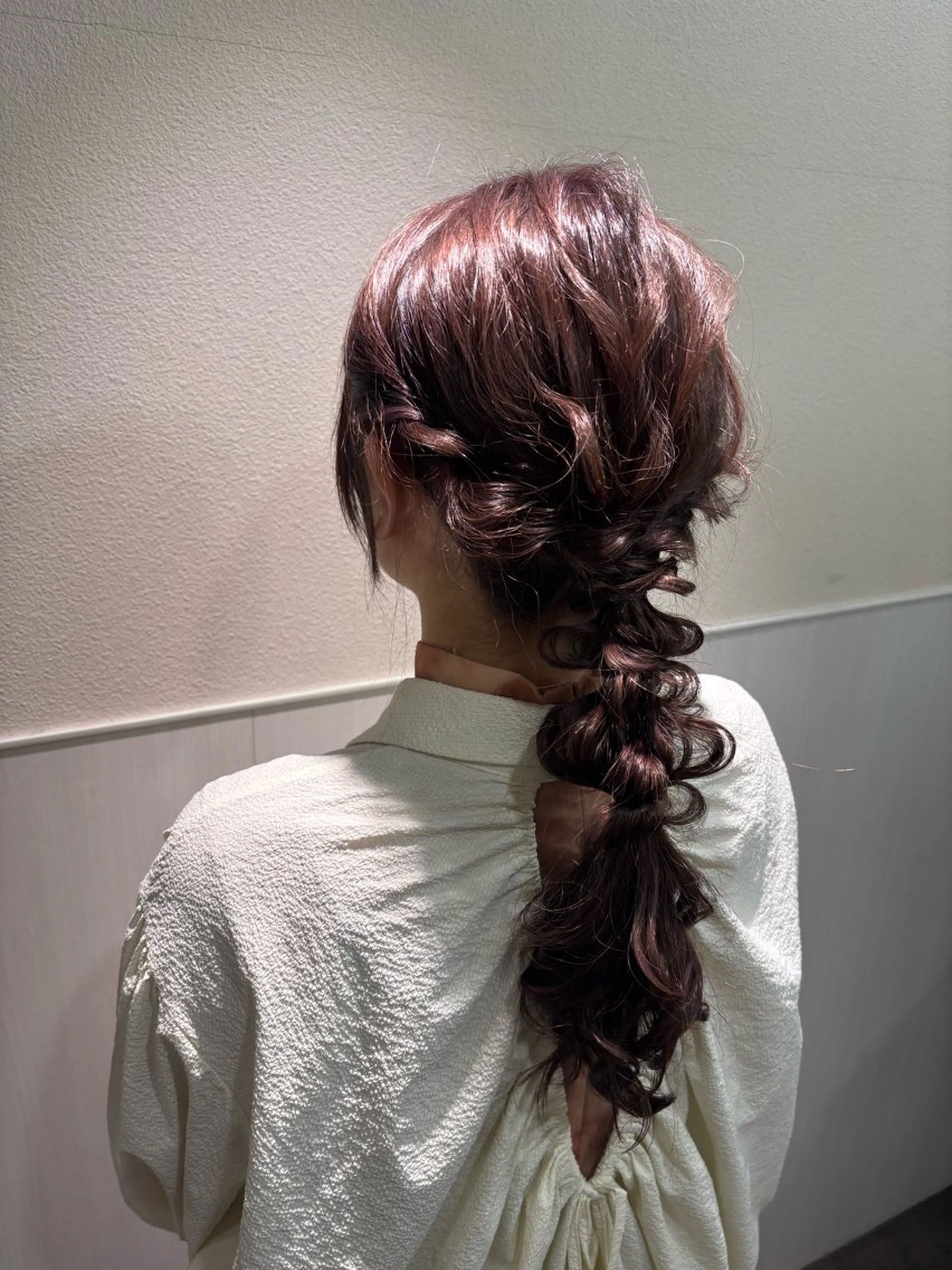 ロング ヘアアレンジ ヘアセット 表参道/アレンジ💐 /艶カラー/kahoのヘアスタイル