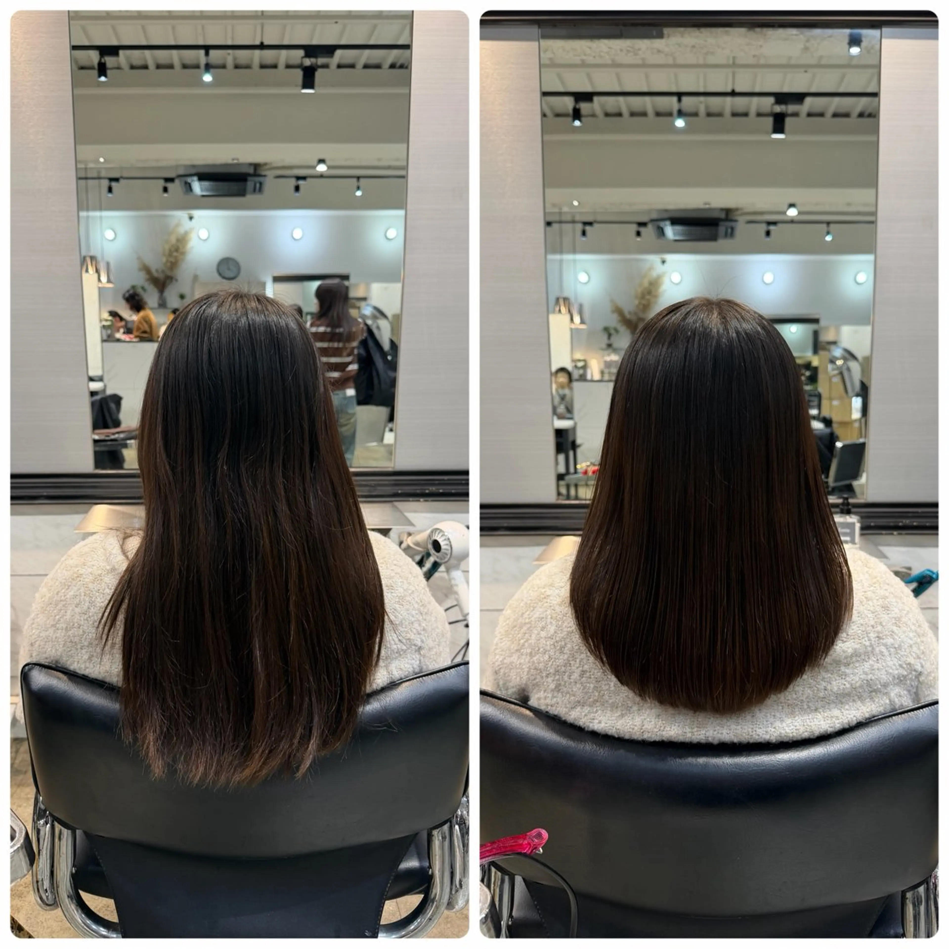 セミロング レイヤーカット Lutia神田 大輝のヘアスタイル