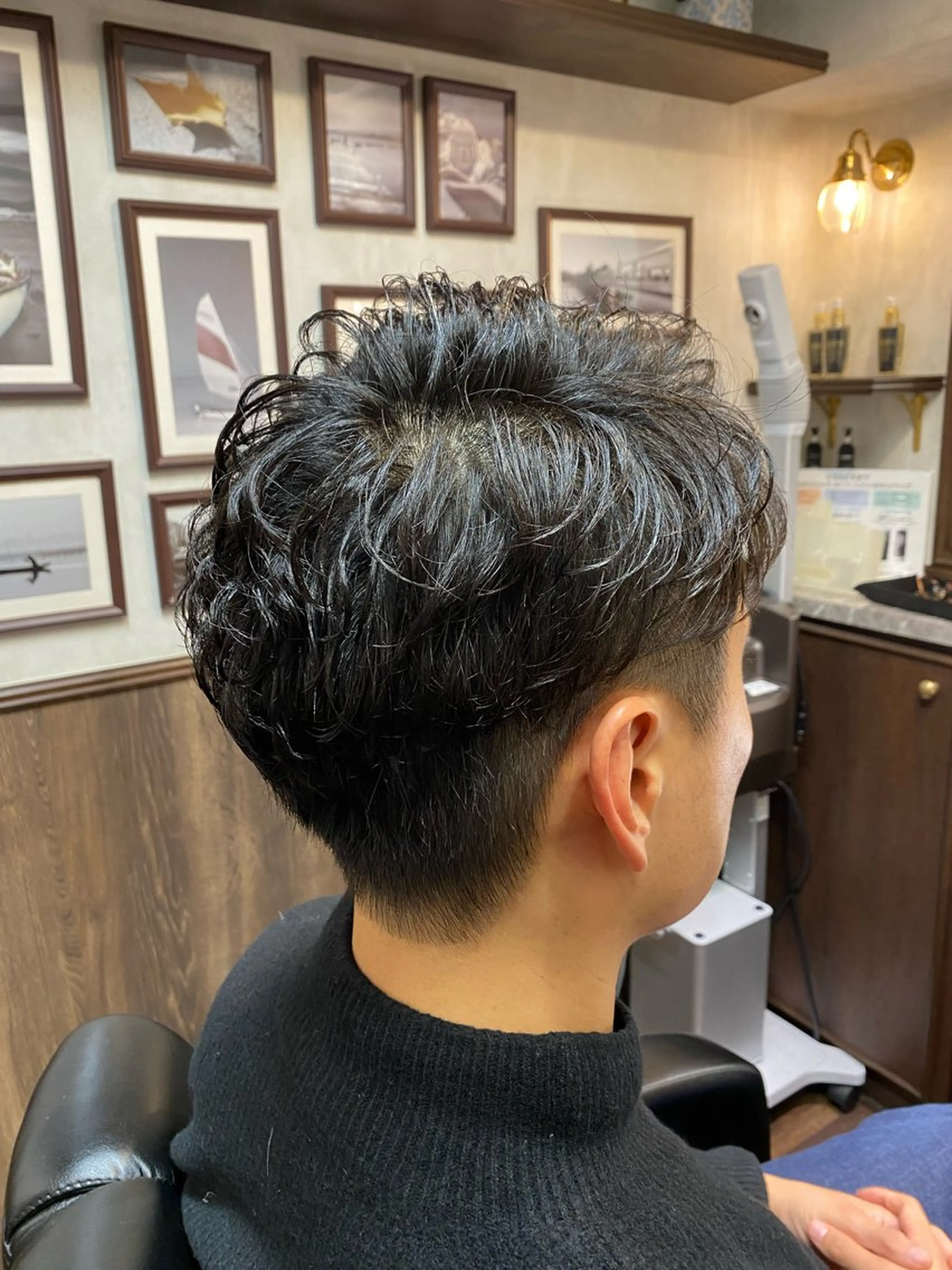 ショート LAVIE NEW STANDARD BARBER HANARE 新宿店所属・TANAHASHI ／モデル募集🆘のヘアスタイル