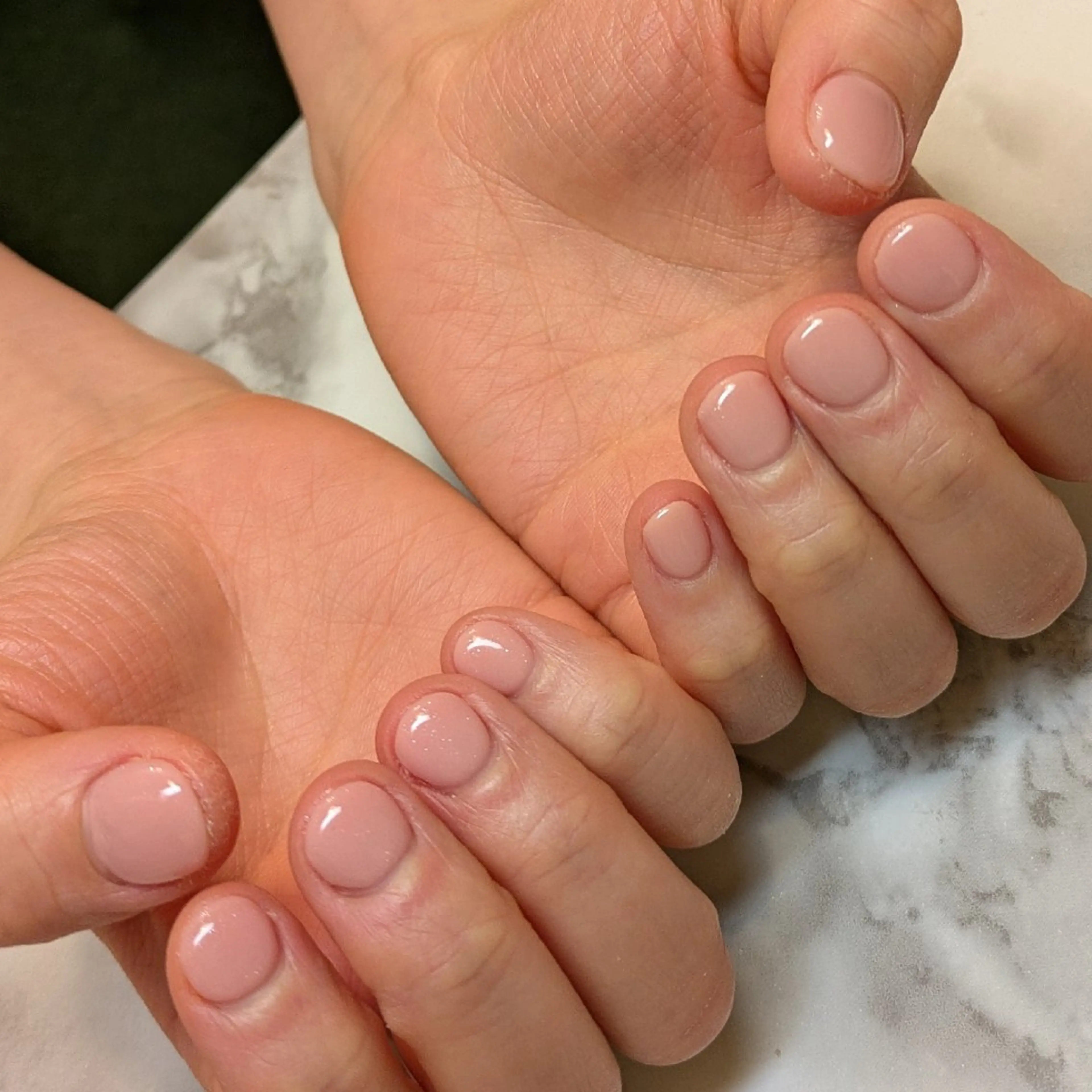 ネイル ワンカラーネイル ジェヌインネイル 河内のネイルデザイン