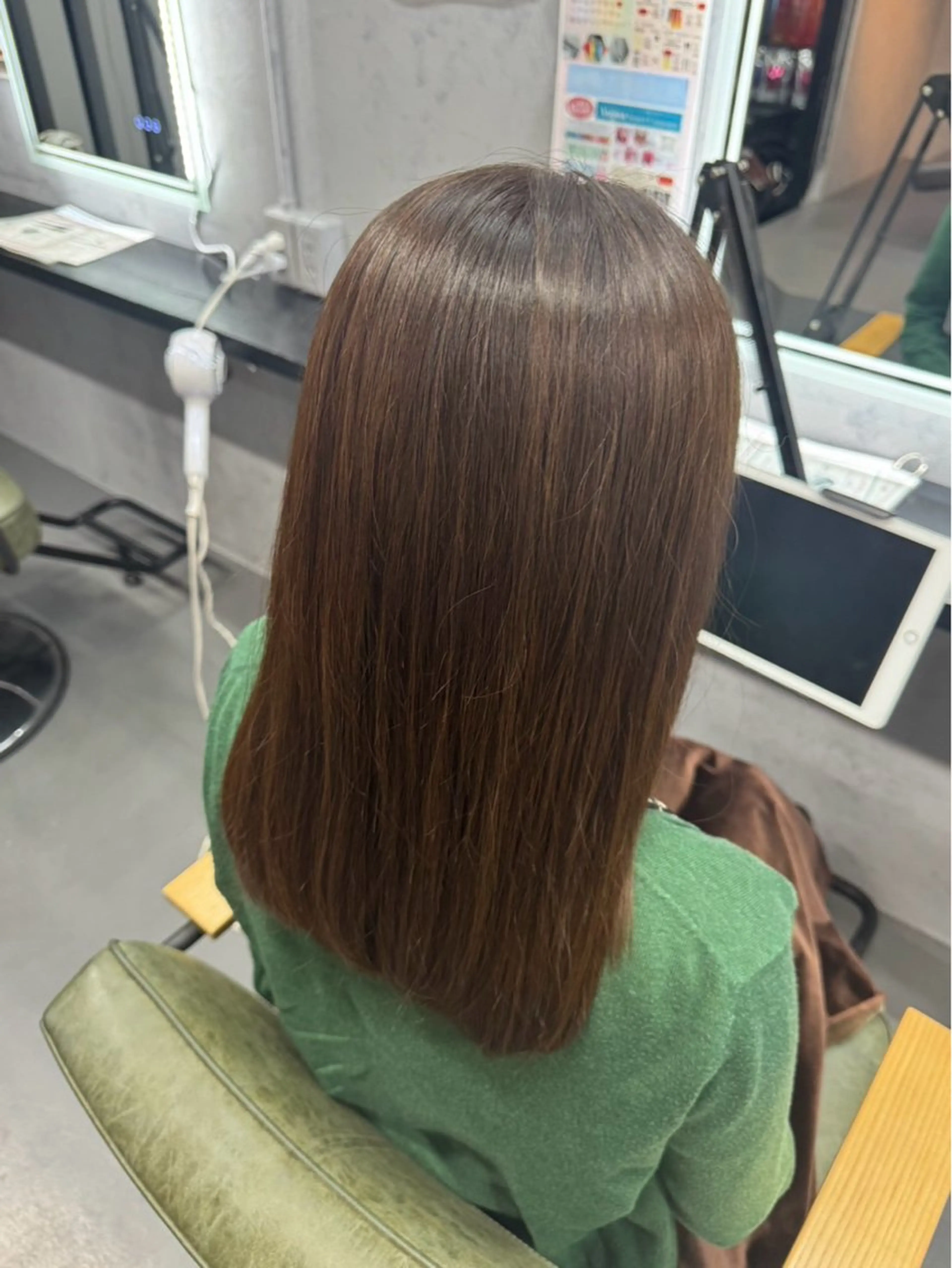 セミロング 田原 幸達のヘアスタイル