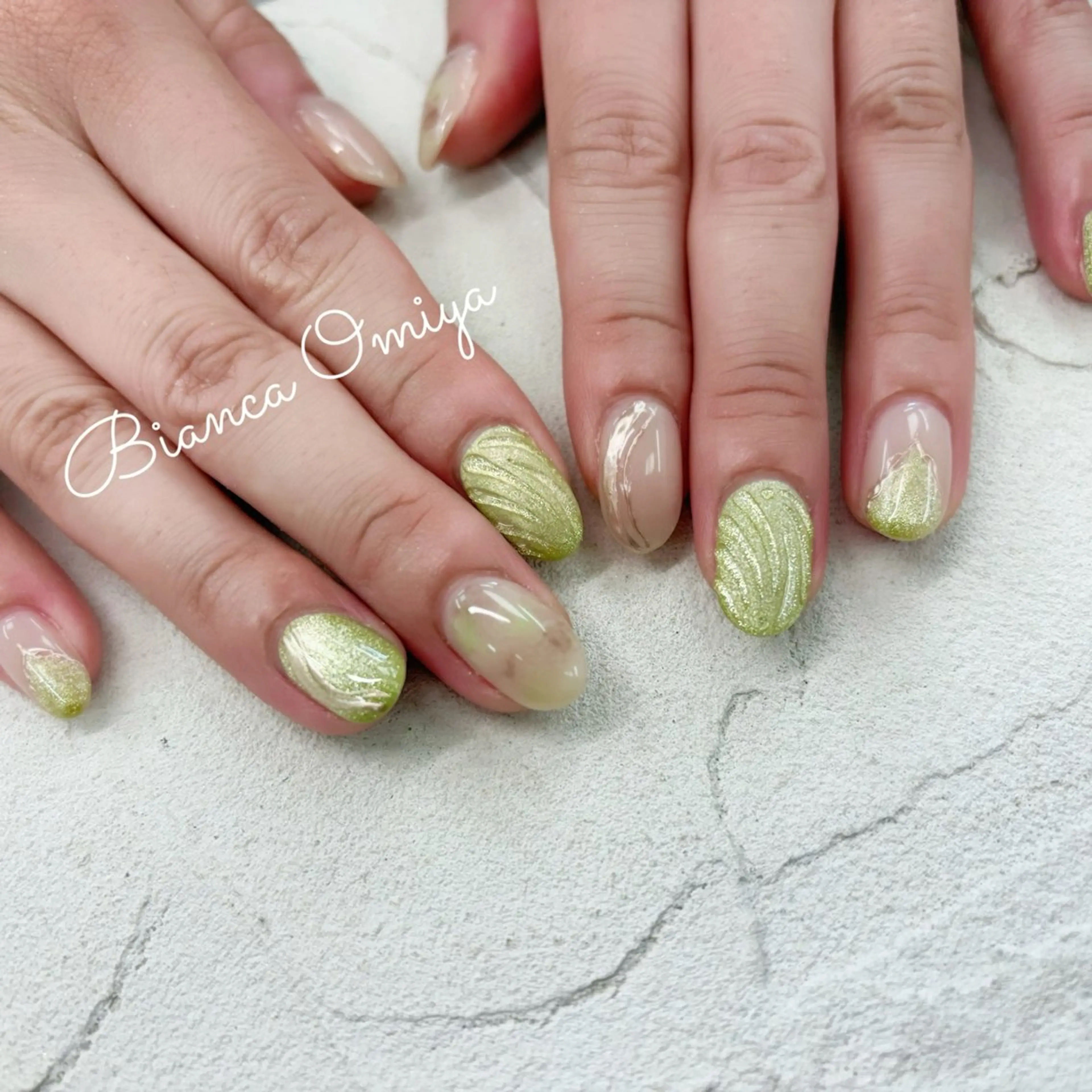 ネイル ハンドネイル Bianca大宮店 上野のネイルデザイン