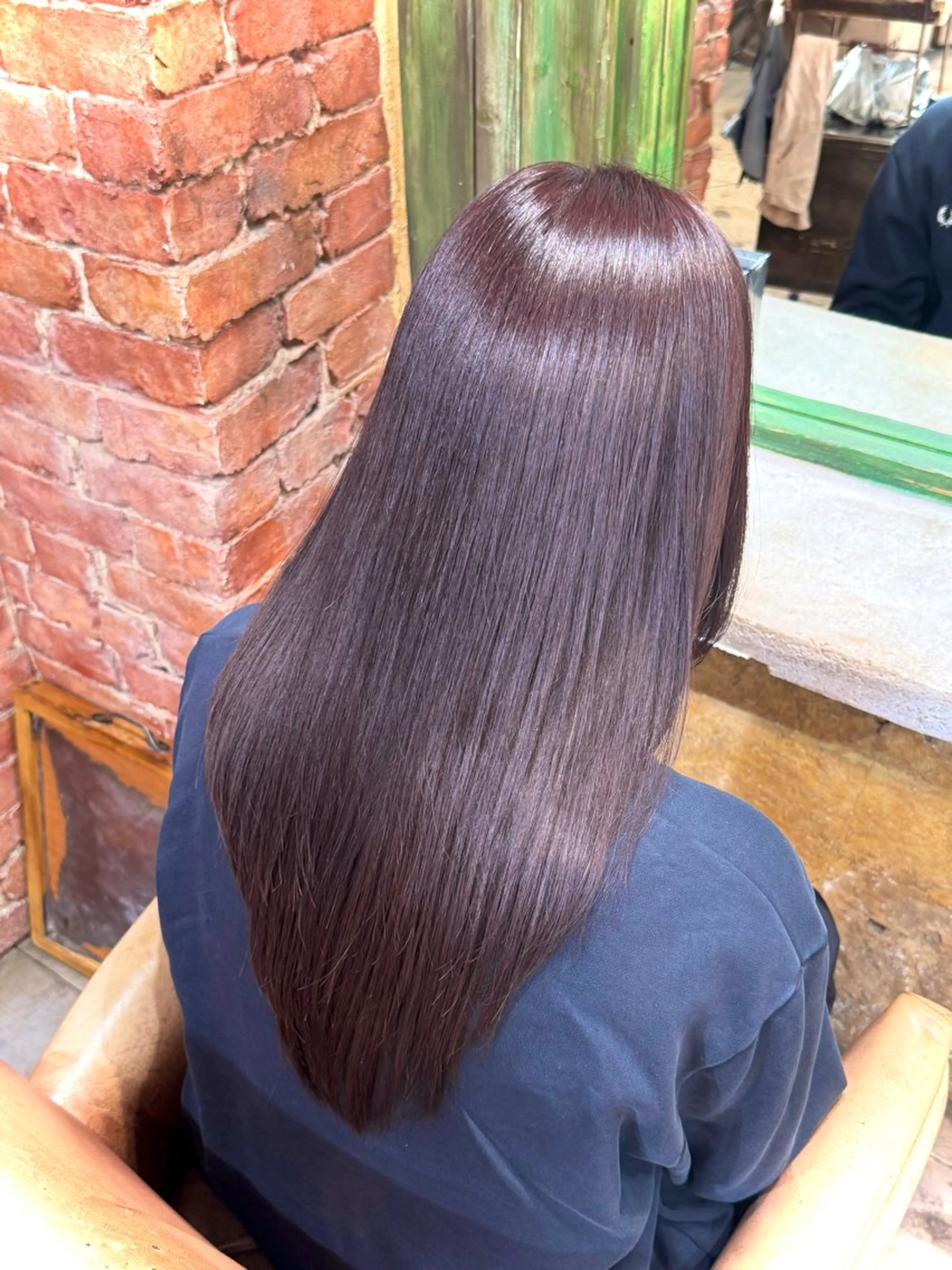 ロング ヘアカラー 髪質改善カラー /高山奈夕のヘアスタイル