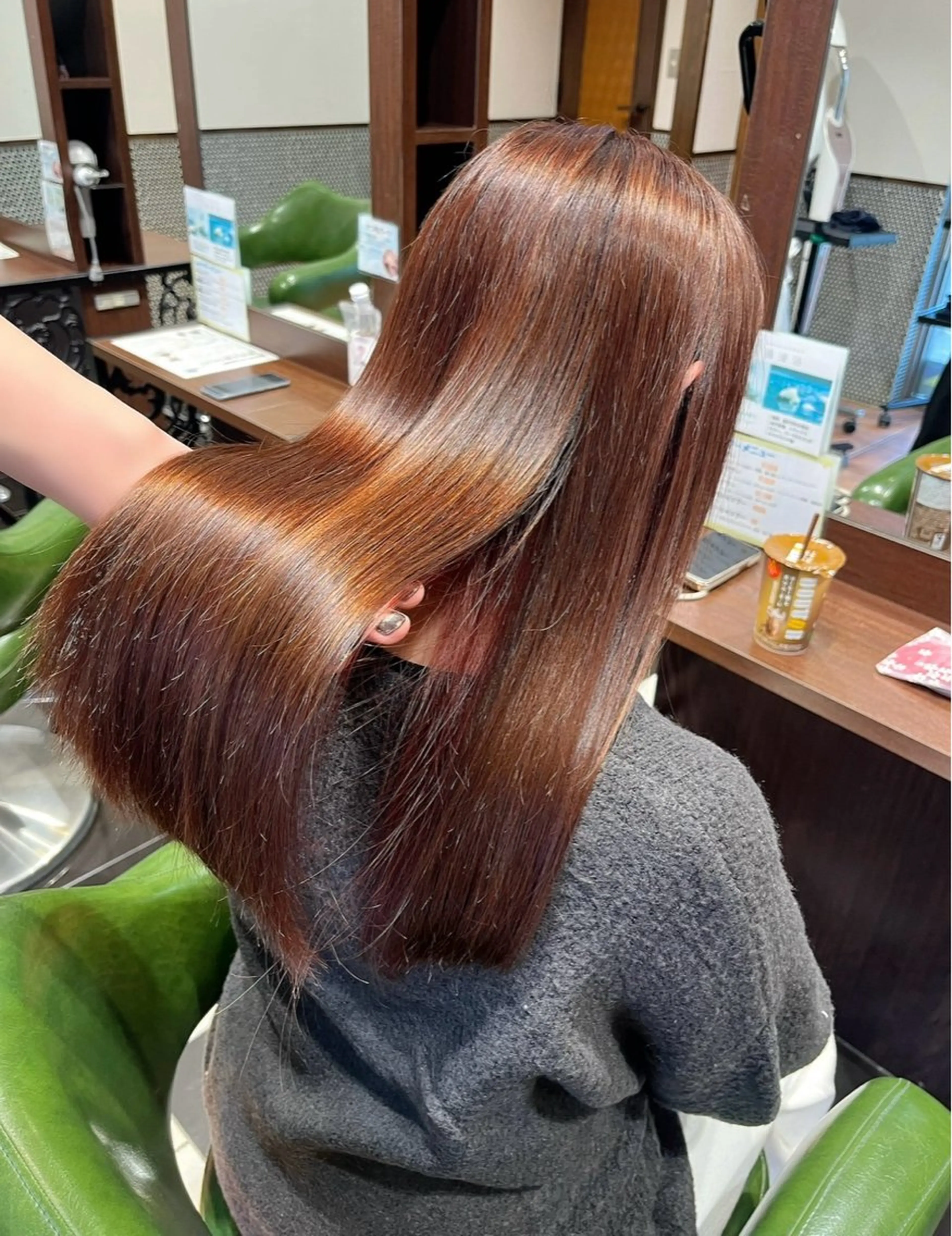 カット＋髪質改善トリートメント＋高濃度マイクロバブルmarbbの写真