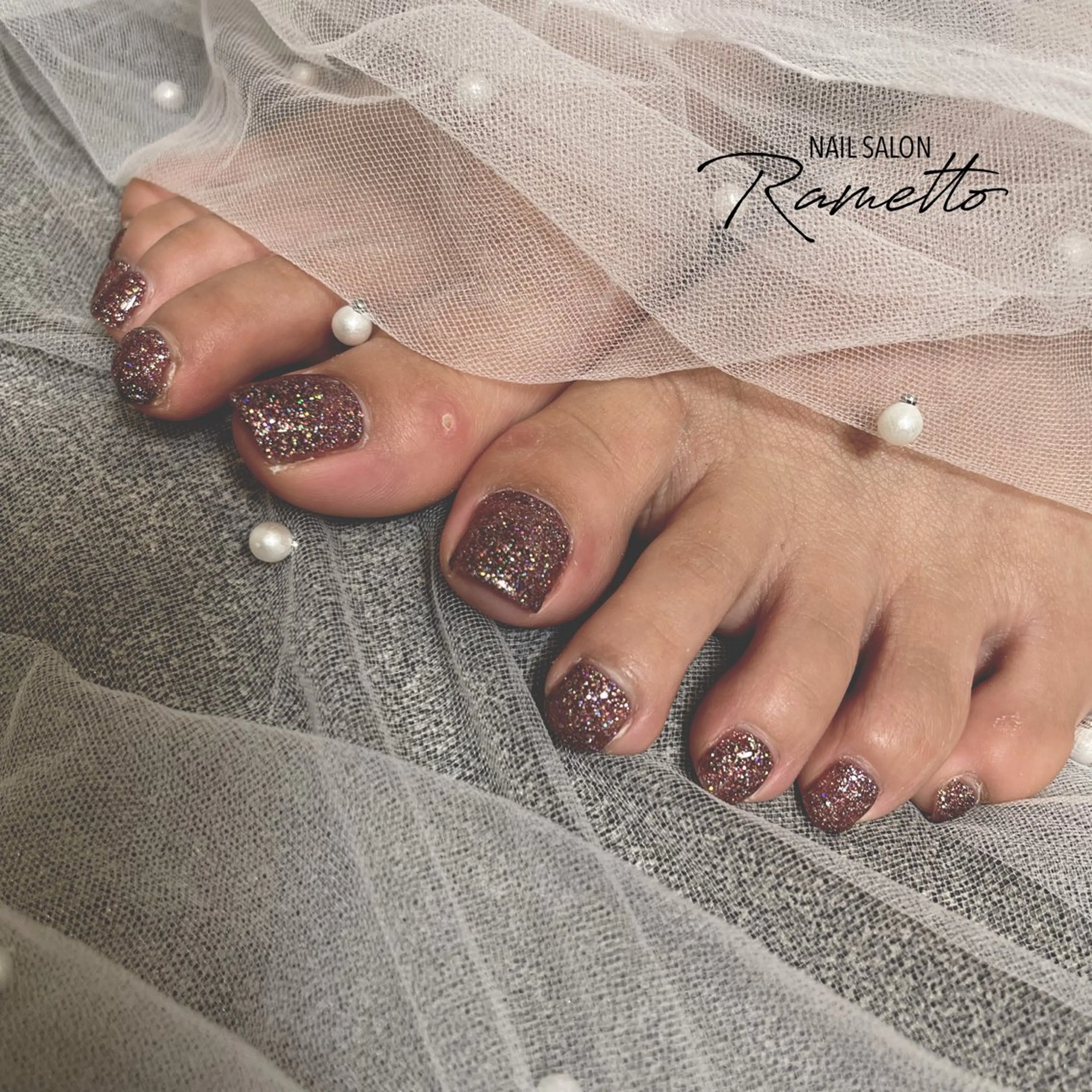 ネイル フットネイル NAILSALON Ramettoのネイルデザイン