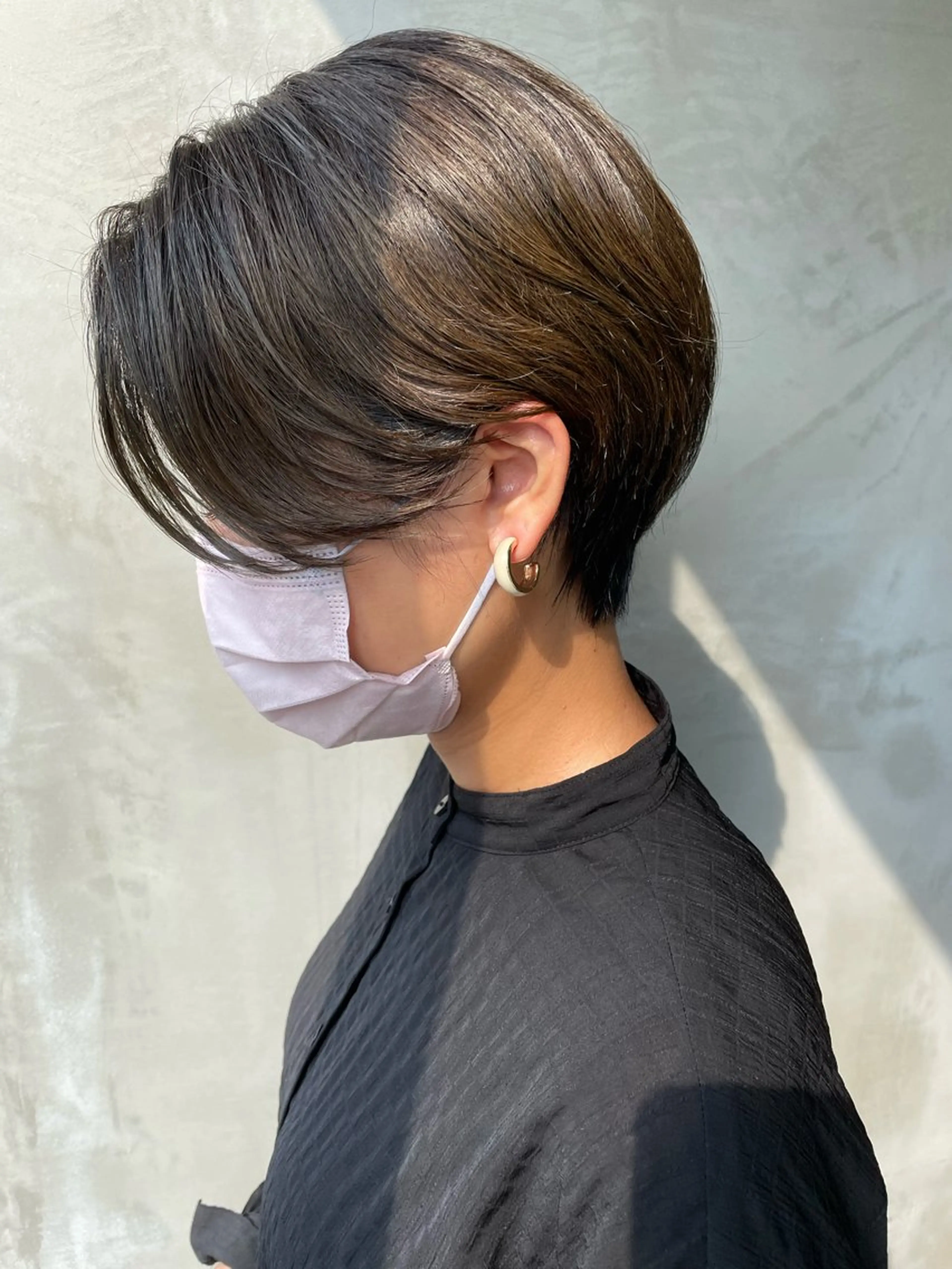 ショート カラー ショートヘア カット ショートカット/ボブ 水田のヘアスタイル