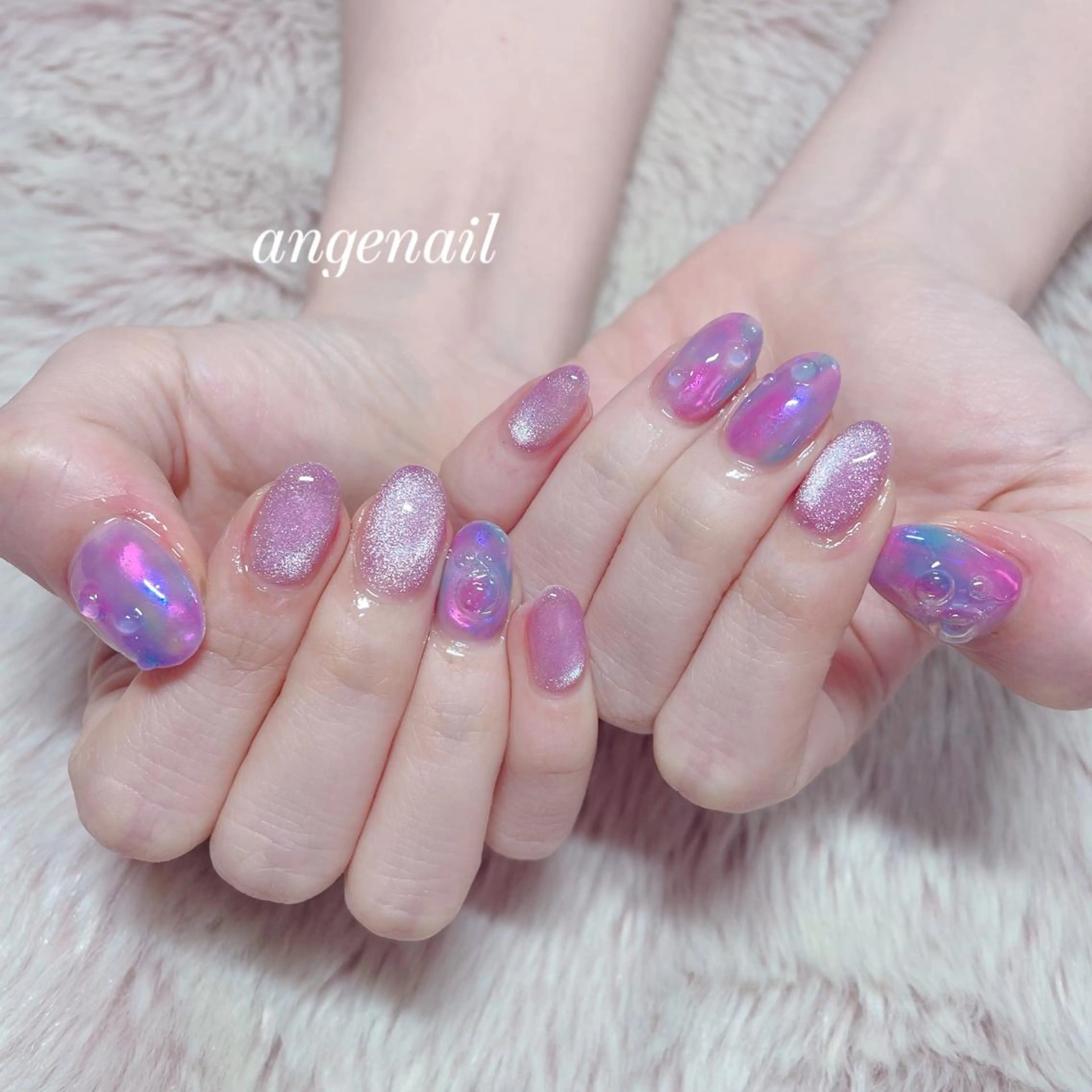 ネイル ハンドネイル オーナーネイリスト MAKIのネイルデザイン