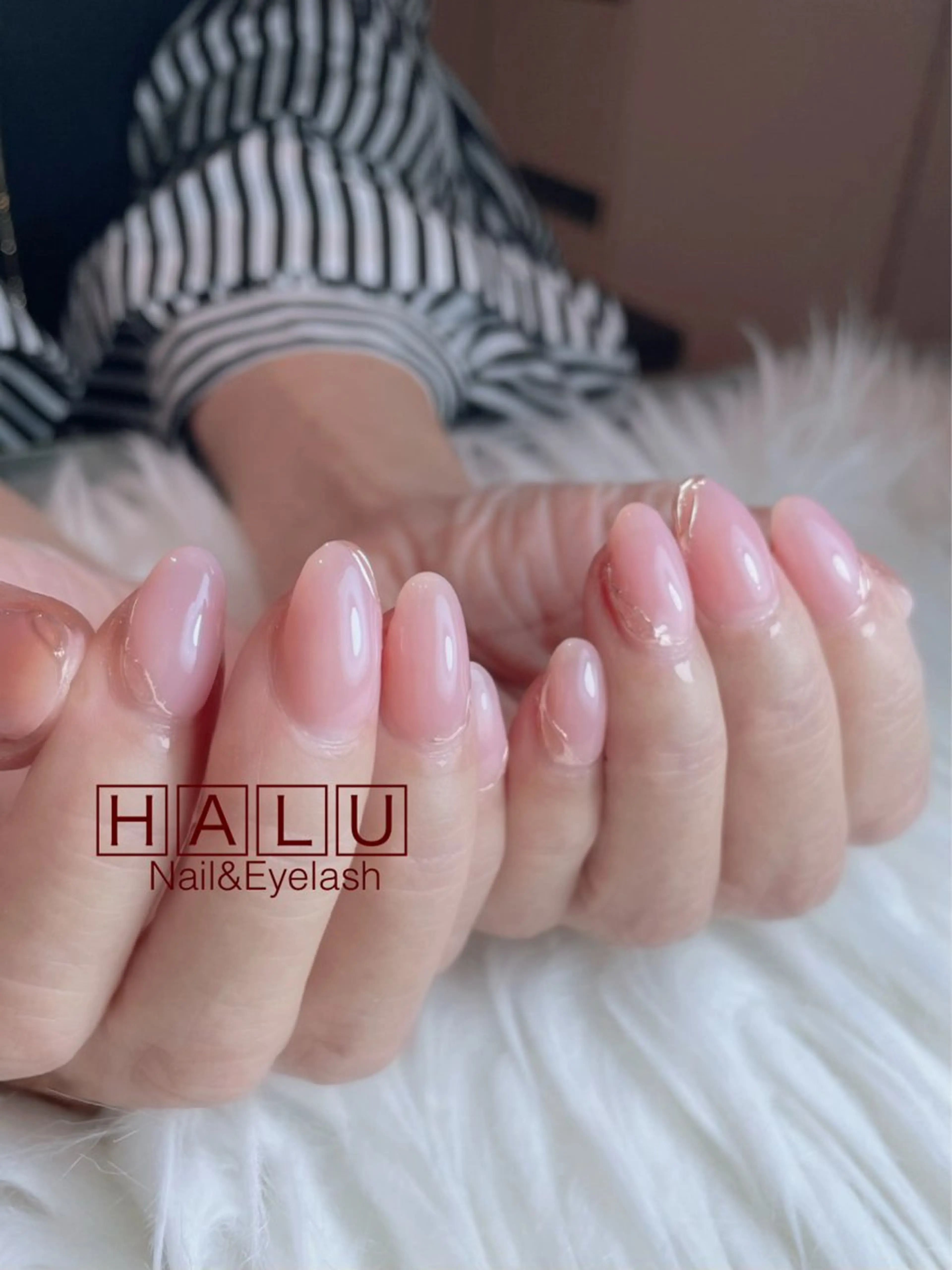ネイル ピンク HALU ハルのネイルデザイン
