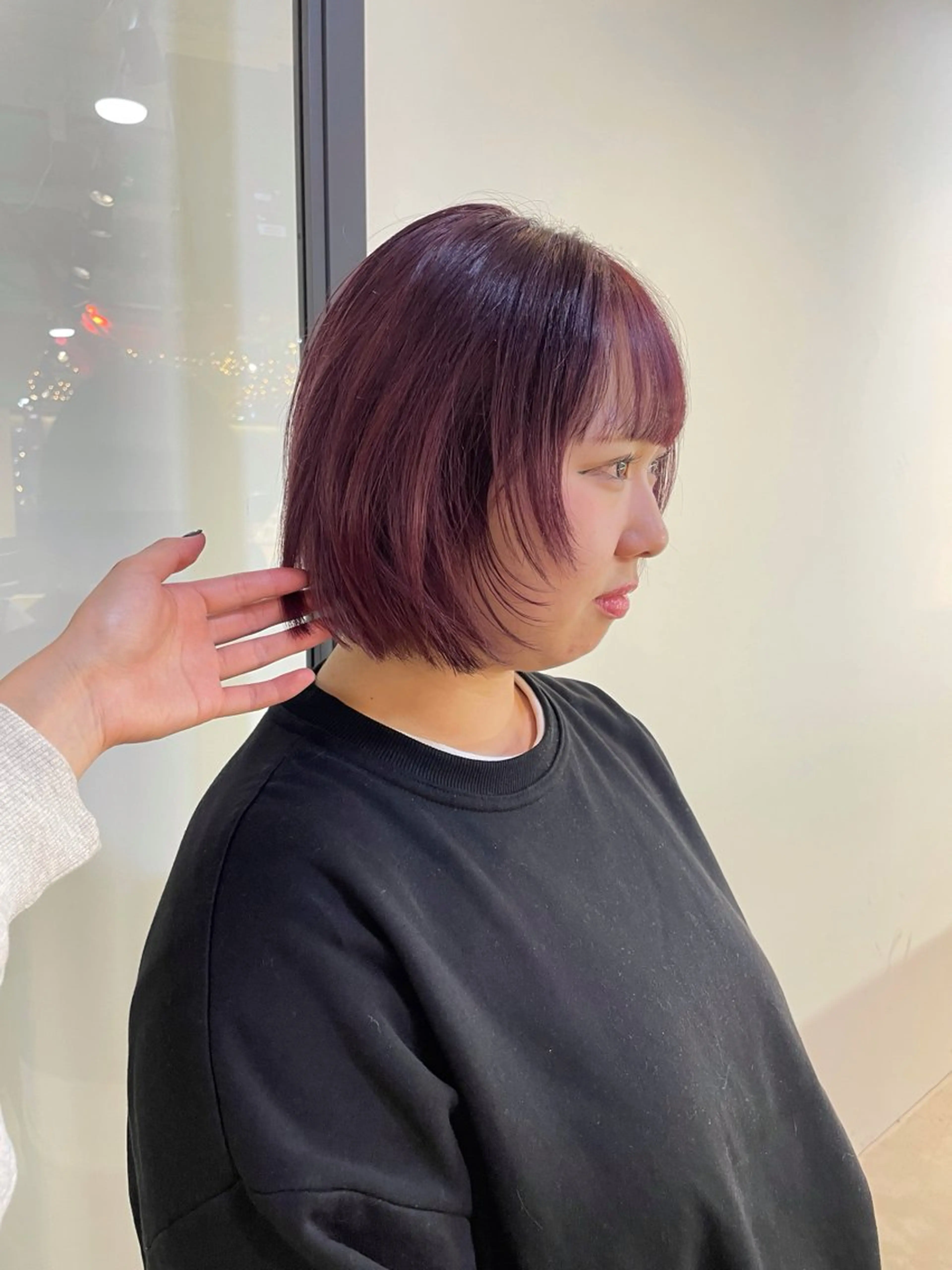 ショート カラー ボブ シイナ /札幌美容師のヘアスタイル