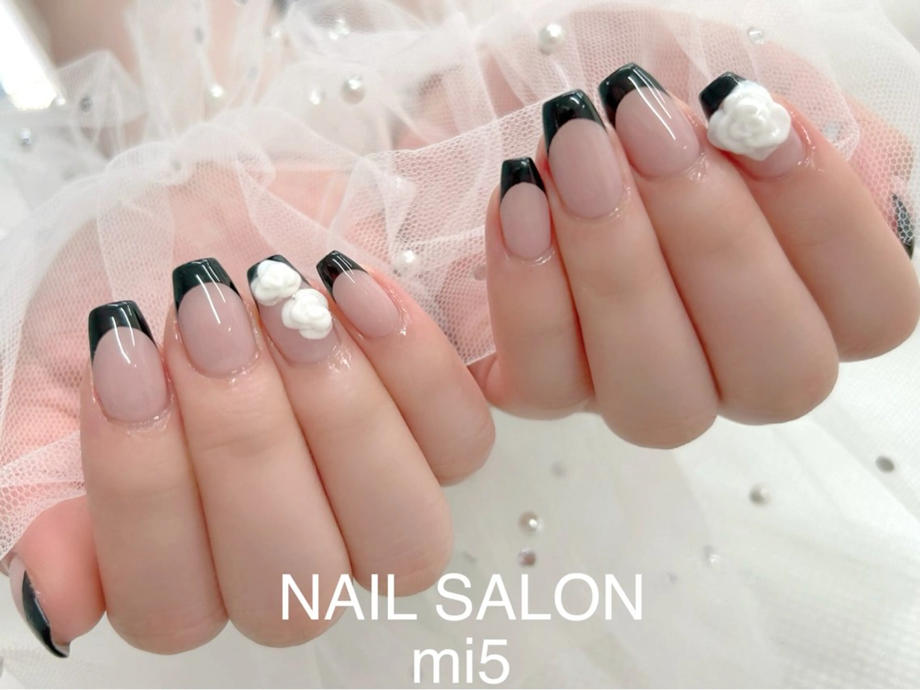 ネイル フレンチネイル NAIL SALON mi5／Momokoのネイルデザイン