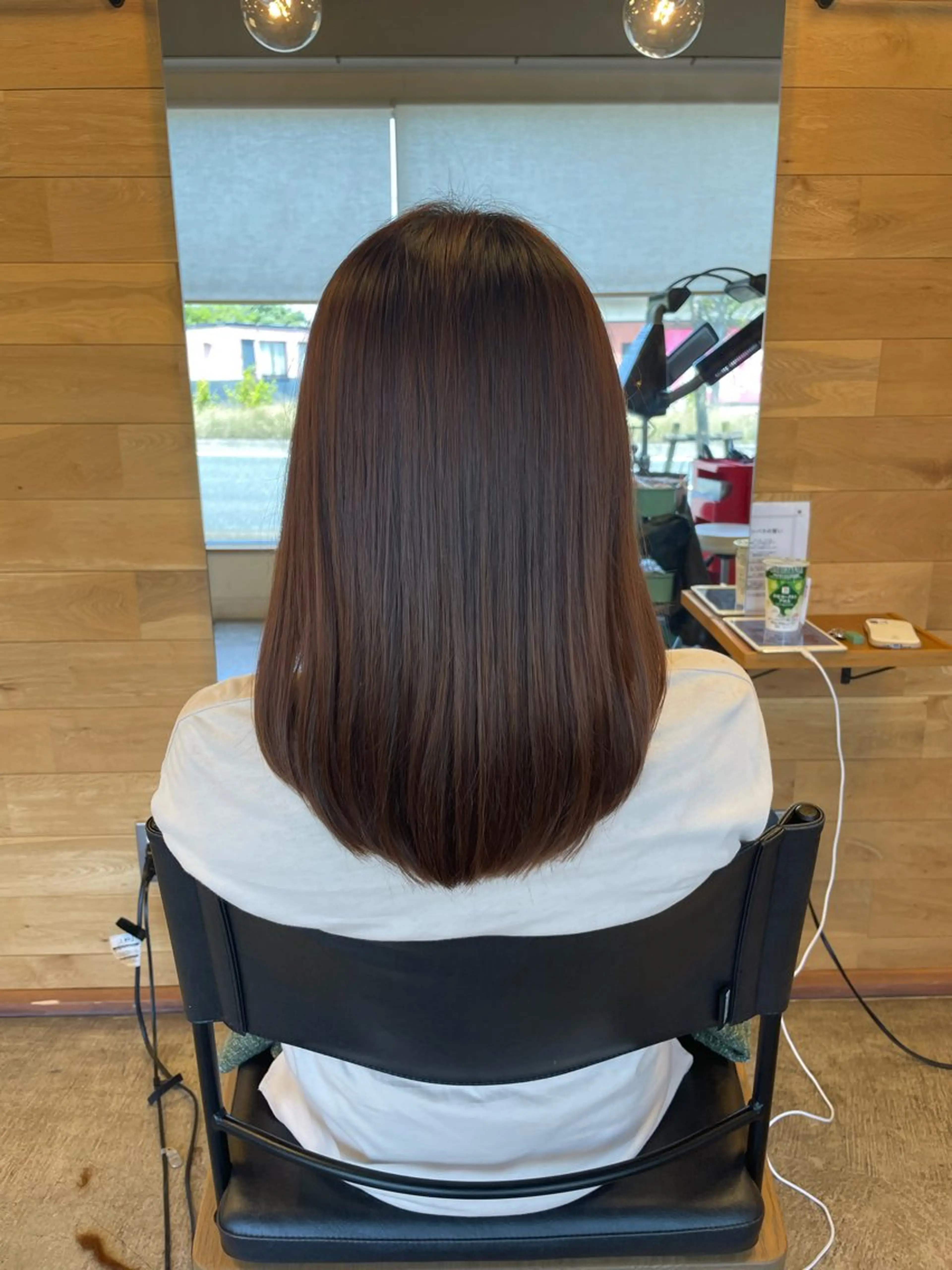 セミロング 畑村 まゆみのヘアスタイル