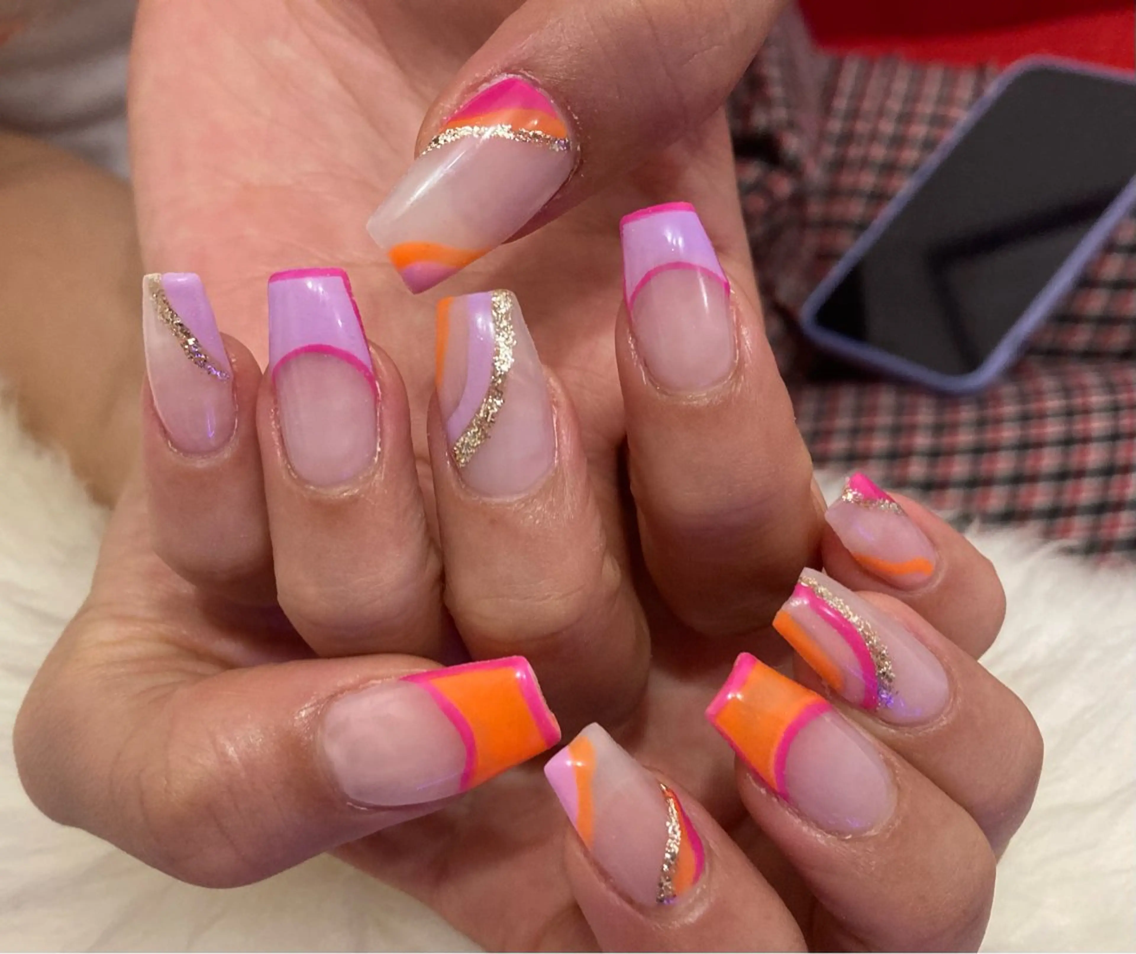 ネイル ハンドネイル 海外ネイル u4me🦄💜のネイルデザイン