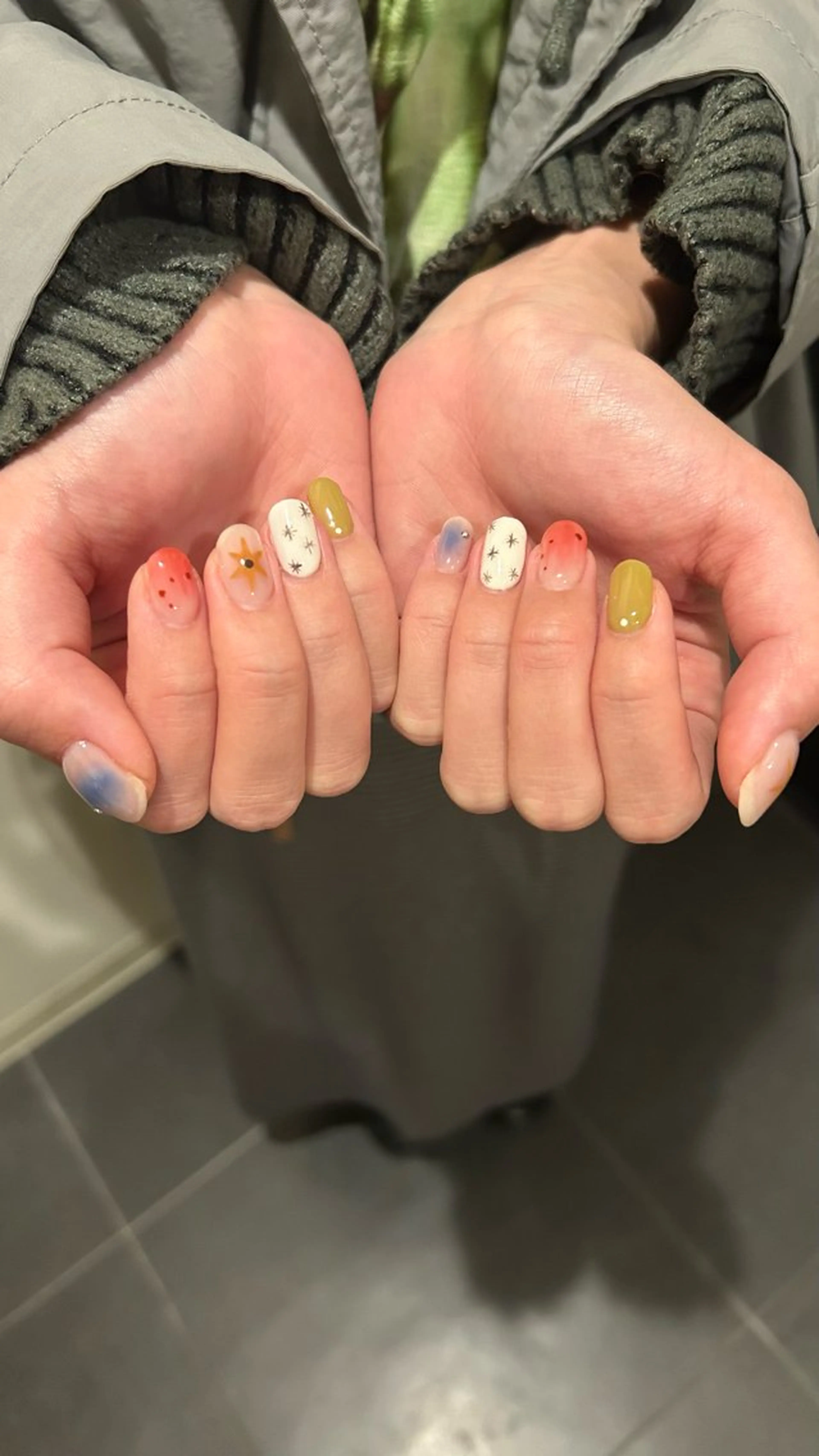 ネイル ハンドネイル 板垣 まいのネイルデザイン