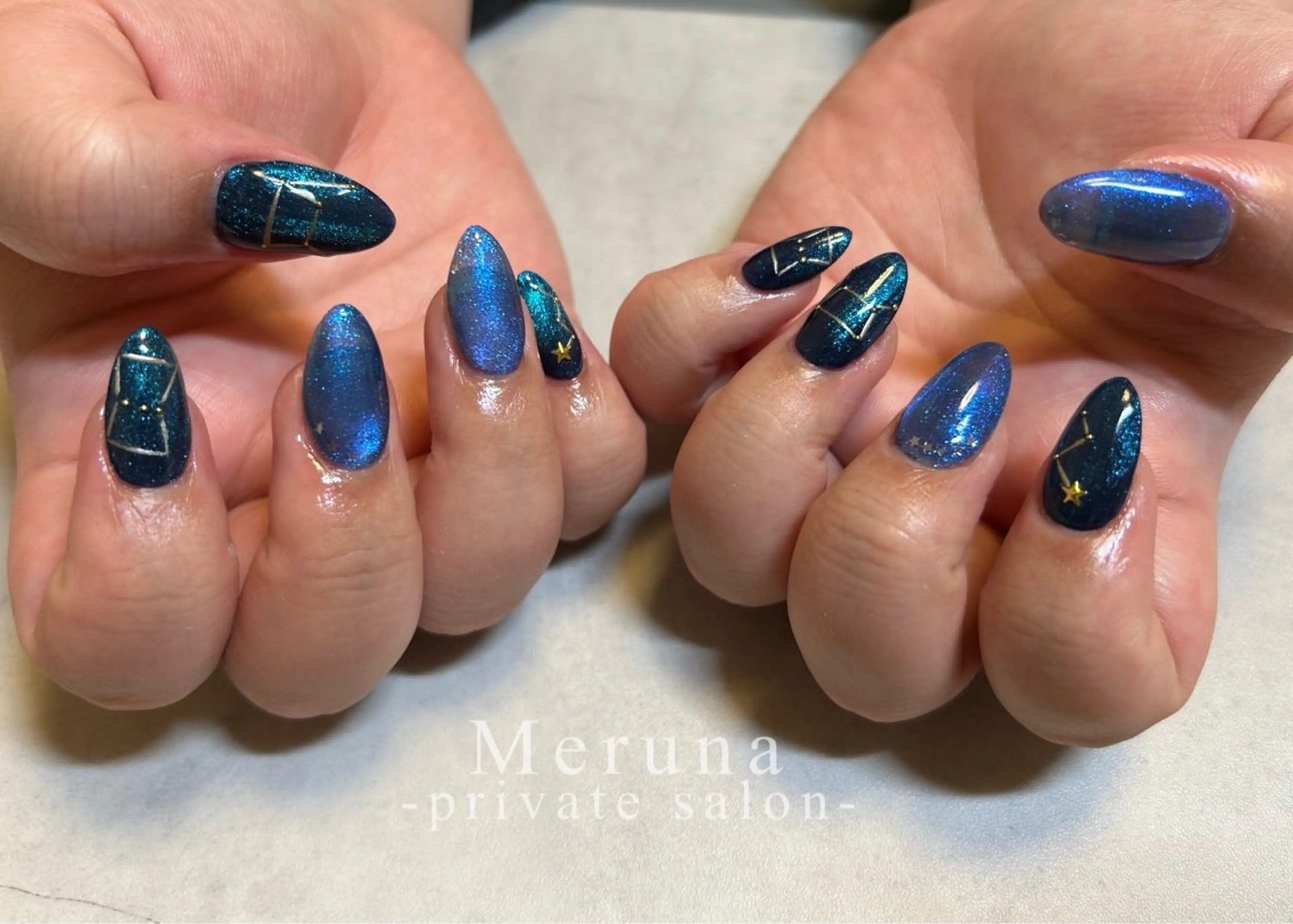 ネイル ハンドネイル Meruna .ﾒﾙｰﾅ.のネイルデザイン