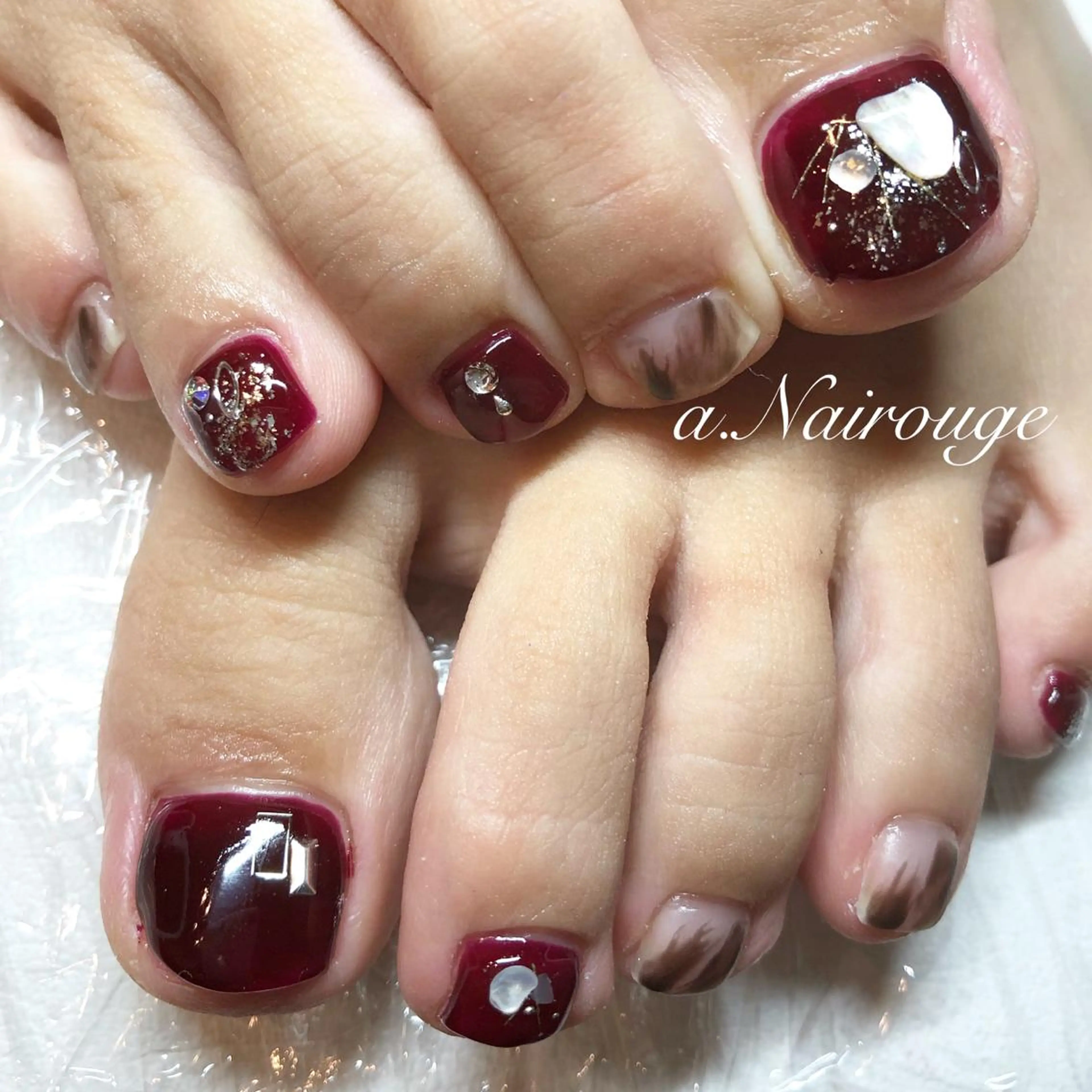 ネイル フットネイル Nail salon REIRISのネイルデザイン