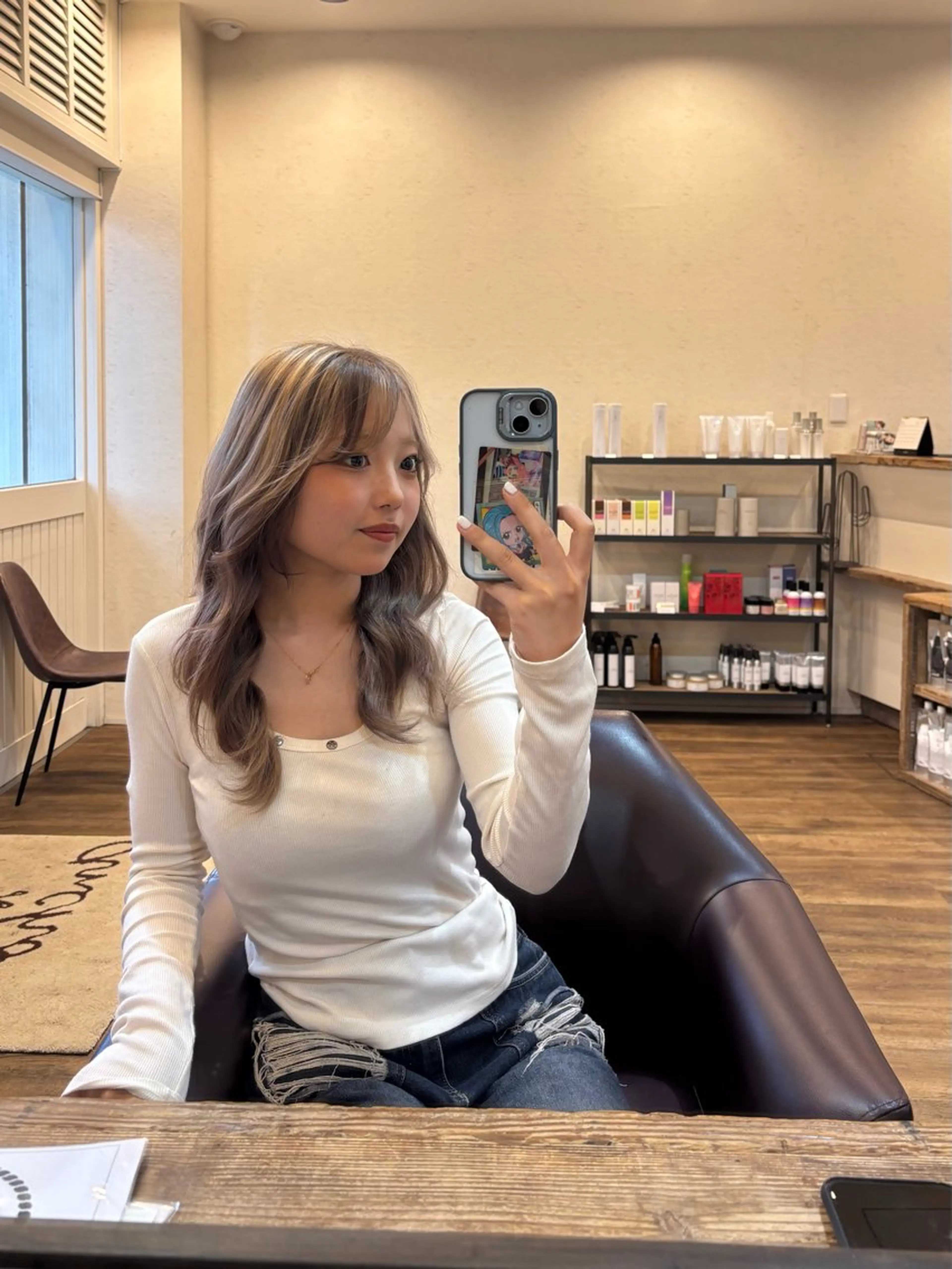 🌸4月限定【王道カットカラー】🌸『似合わせカット×髪質改善ケアカラー』（ブリーチ無し）の写真