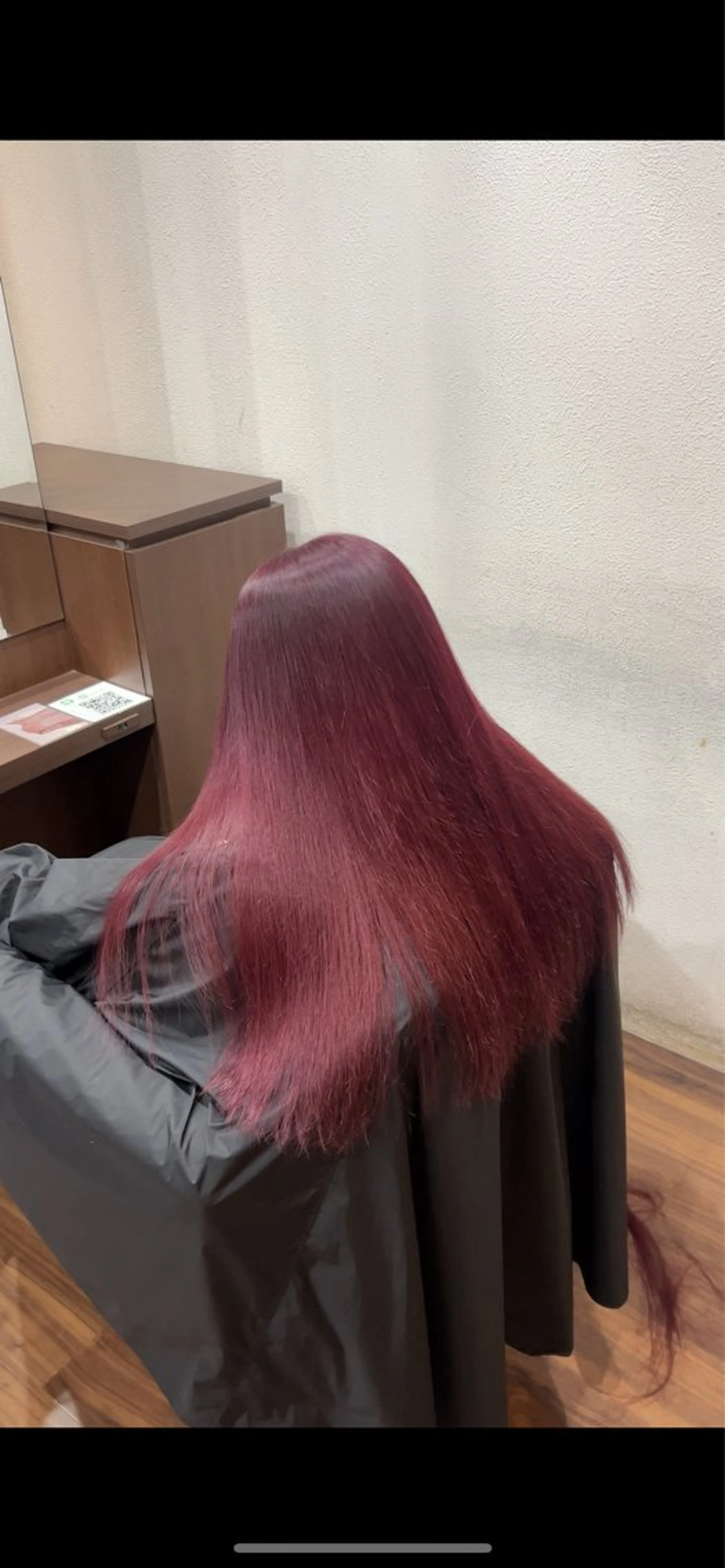 ロング 譜久島 かりんのヘアスタイル