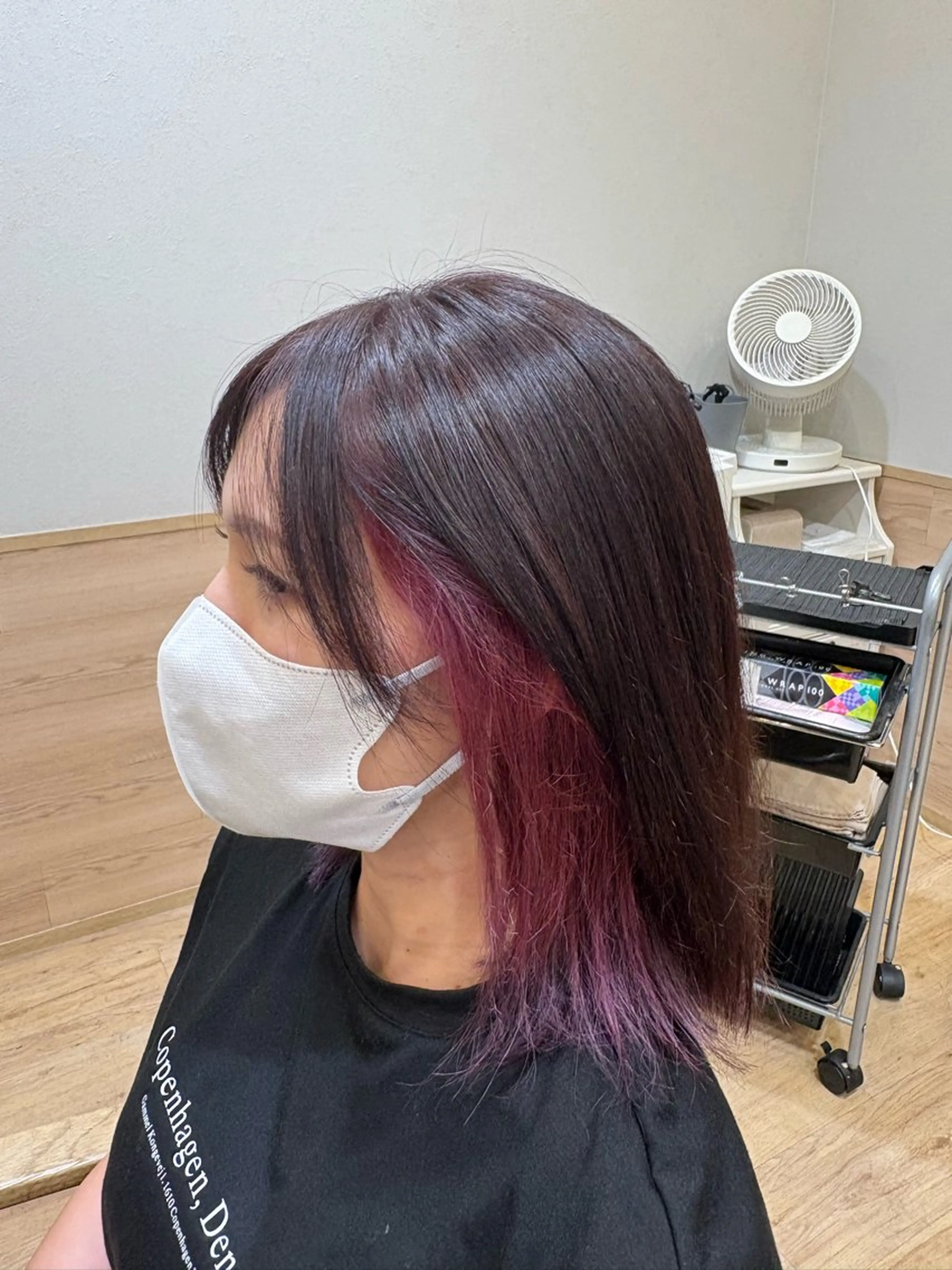 カラー 小田 暉のヘアスタイル