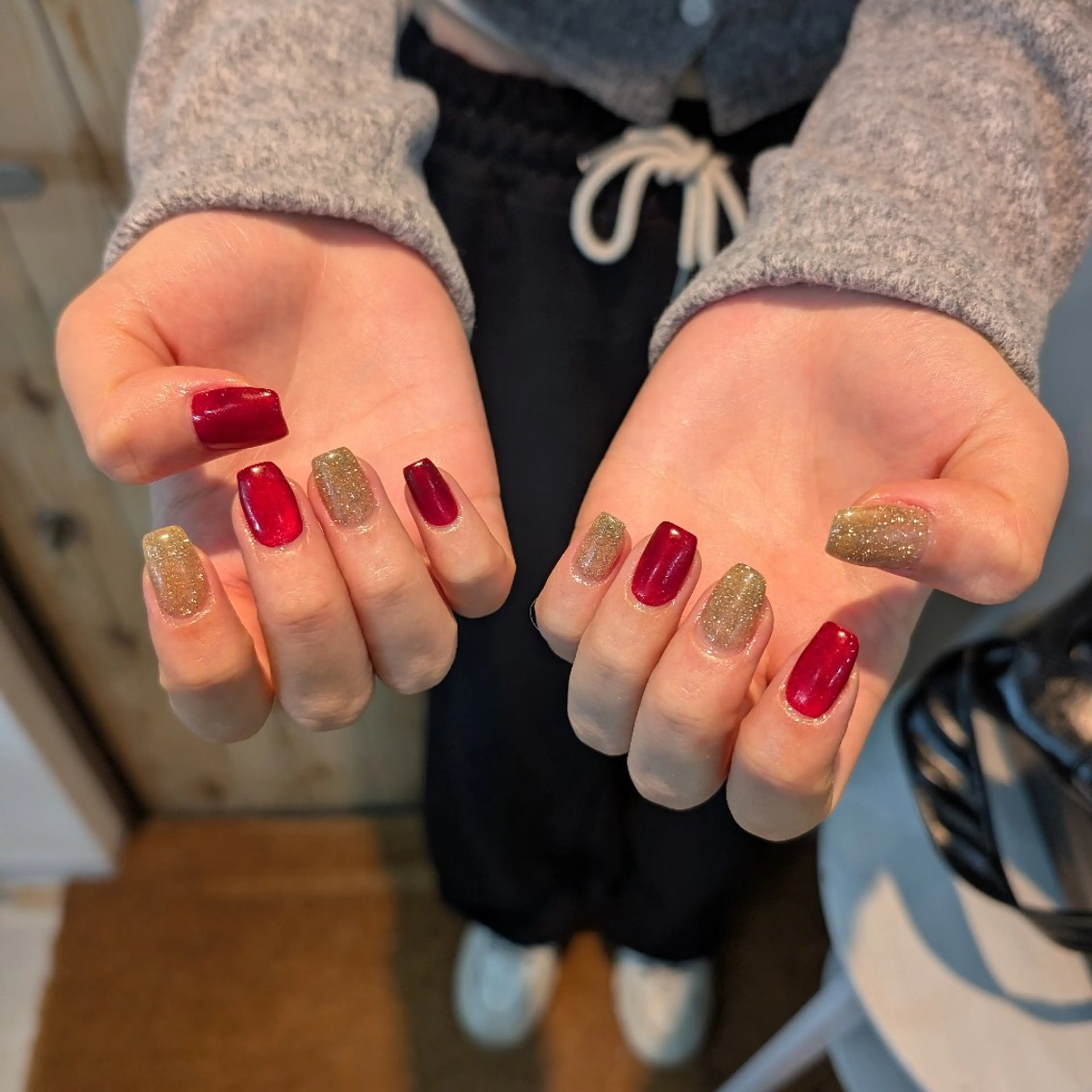 ネイル フラッシュネイル マグネットネイル ハンドネイル FREE'Snail Yukariのネイルデザイン