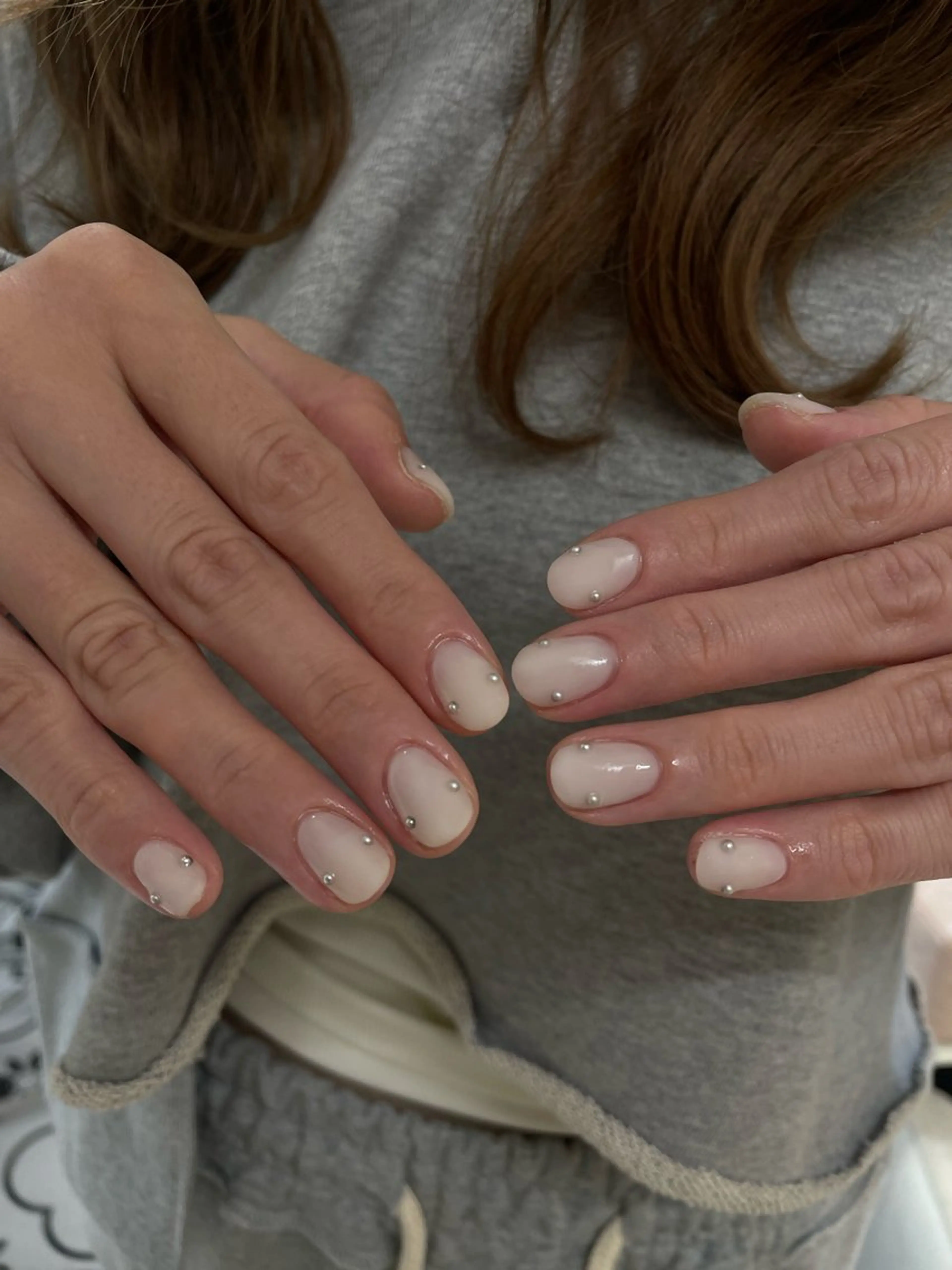 ネイル ハンドネイル koyu 🩶のネイルデザイン