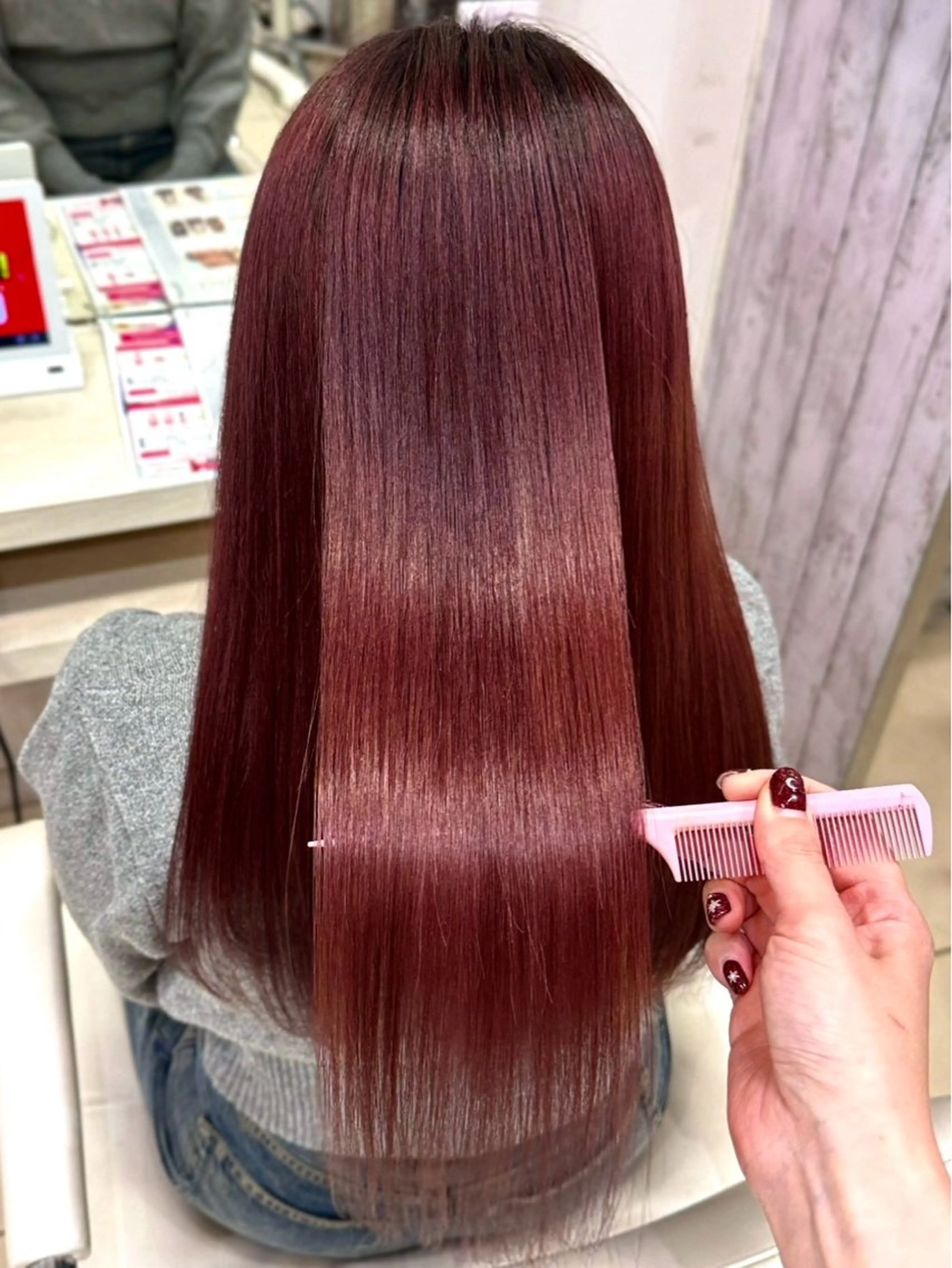 カラー ヘアカラー トリートメント [髪質改善カラー] 光^._.^の眉毛・アイブロウイメージ