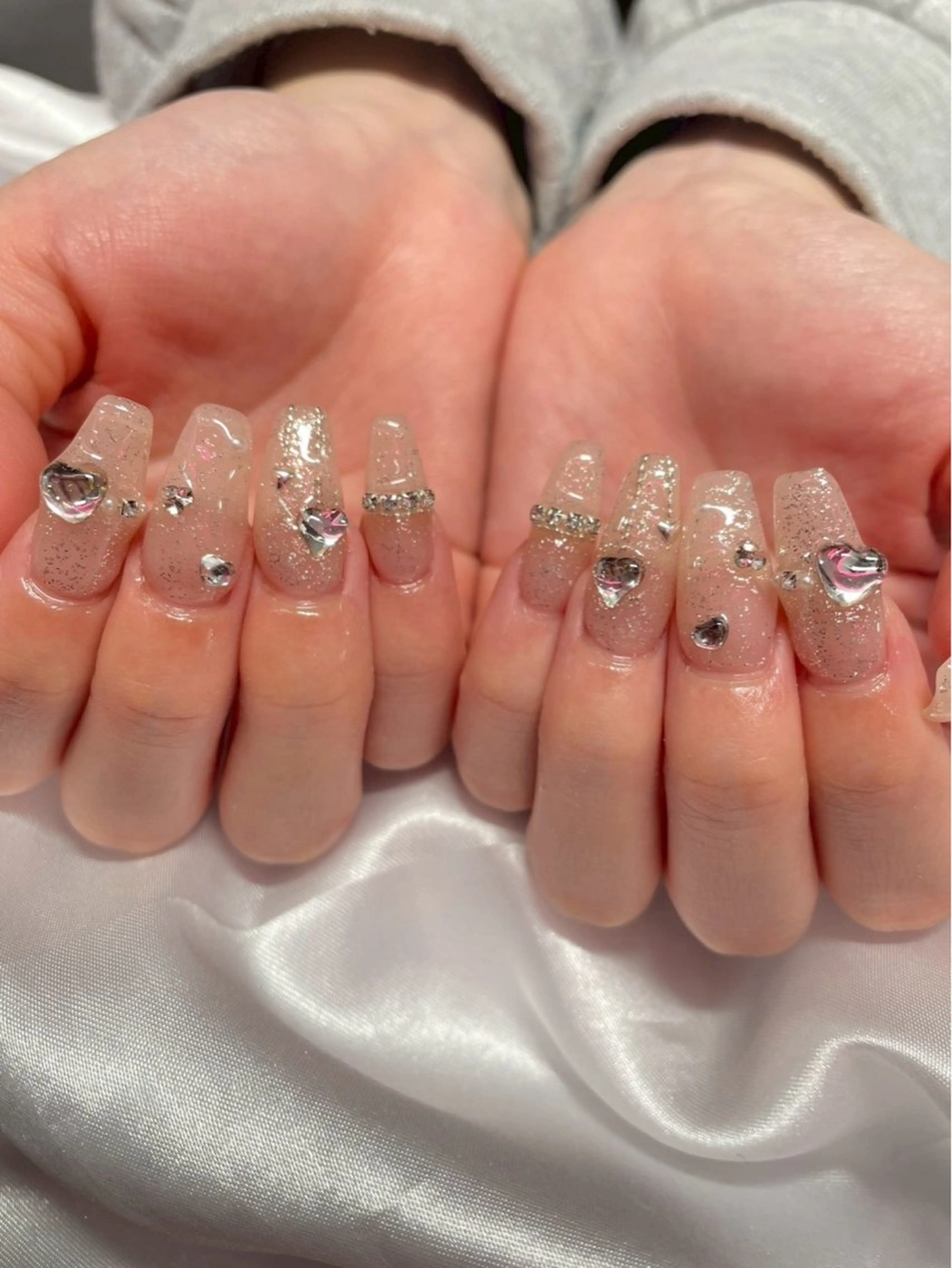 ネイル ラメ(グリッター) ハンドネイル 🐰WOLTOKYO 🐰池袋mikaのネイルデザイン