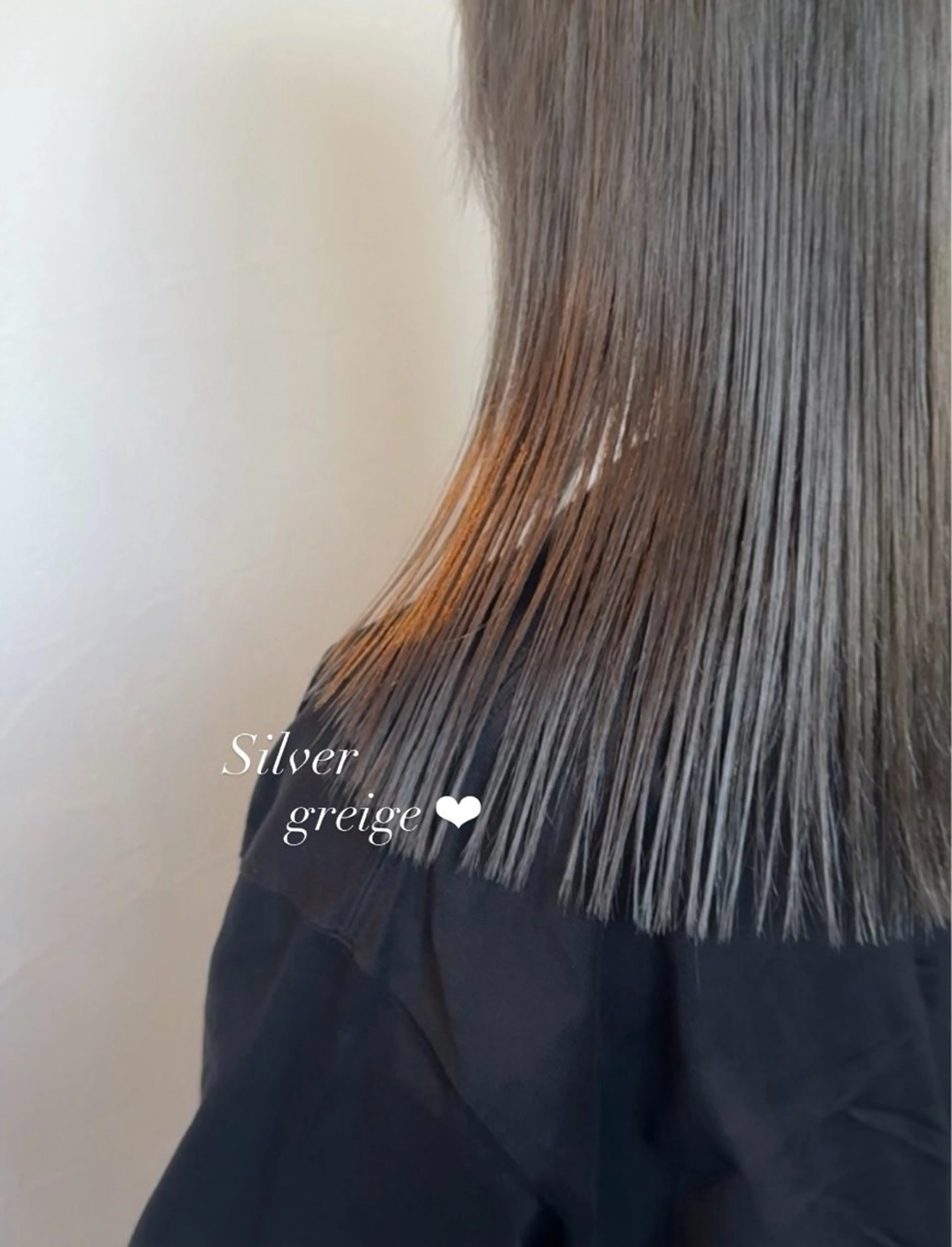 ロング カラー ヘアカラー nito.所属・艶カラー 🩵NATSUKIのヘアスタイル