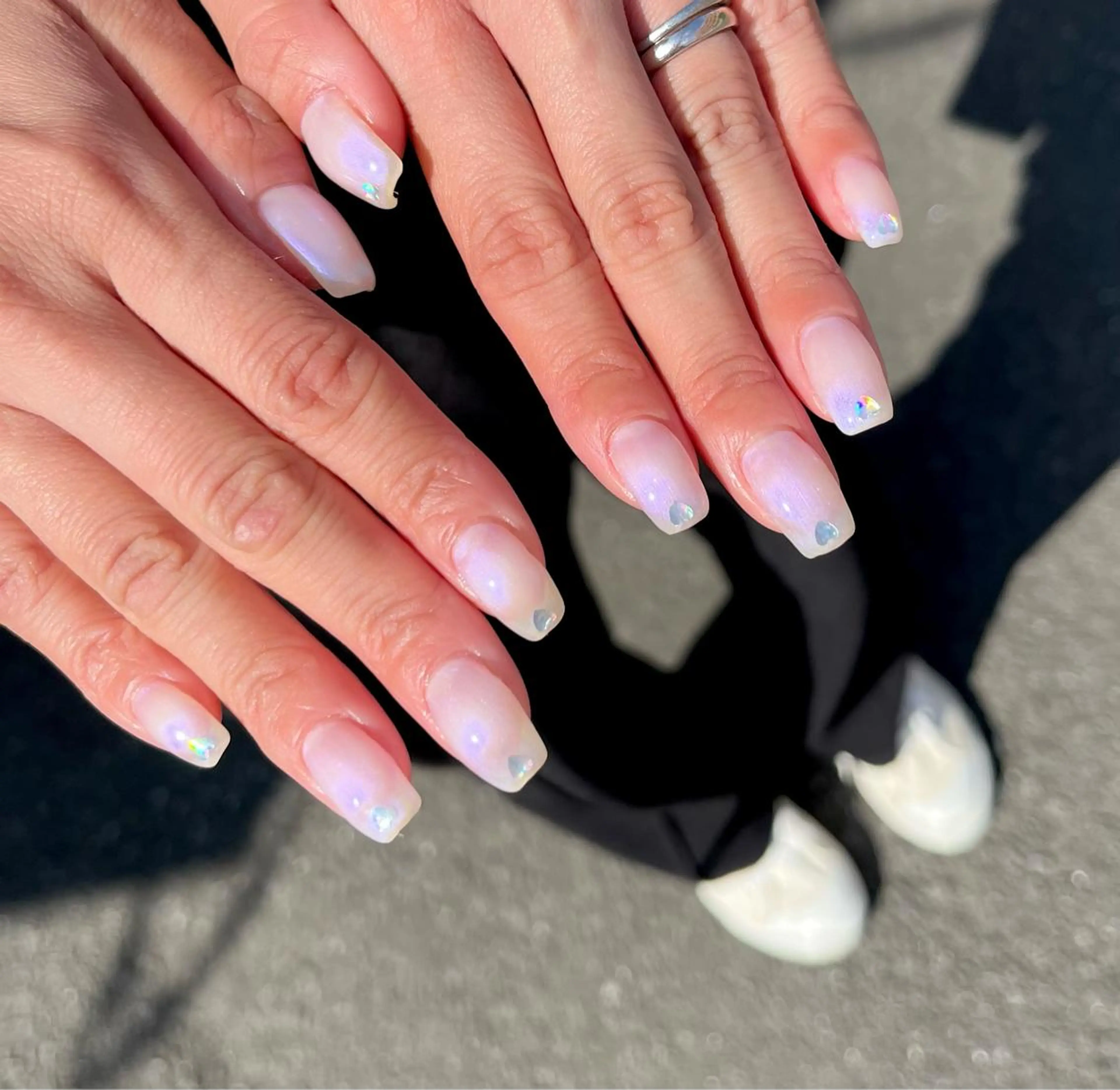 ネイル ハート ハンドネイル Nail Salon　Ｋのネイルデザイン