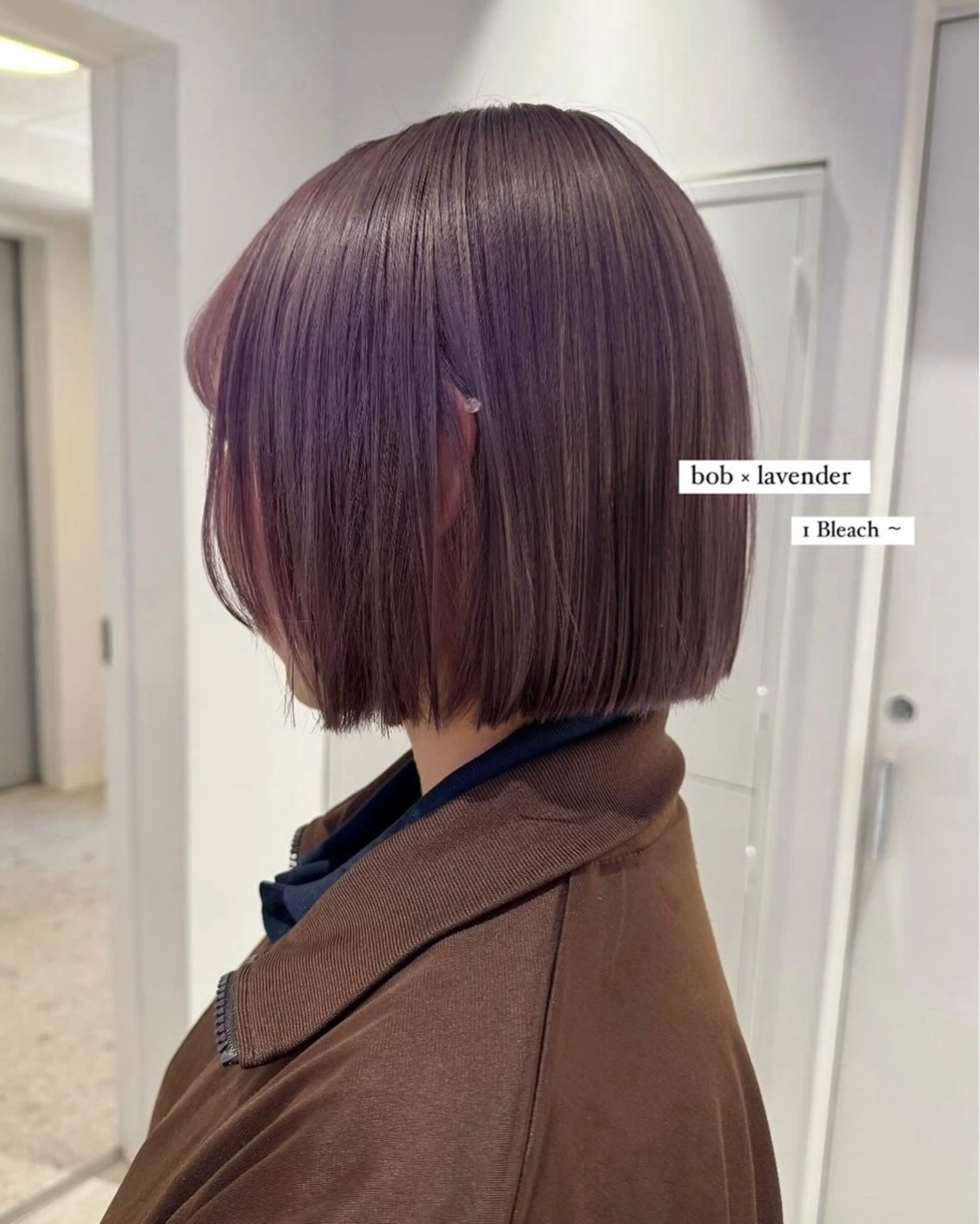 ショート カラー ヘアカラー トリートメント Ami/艶カラー/ レイヤー/ハイトーンのヘアスタイル