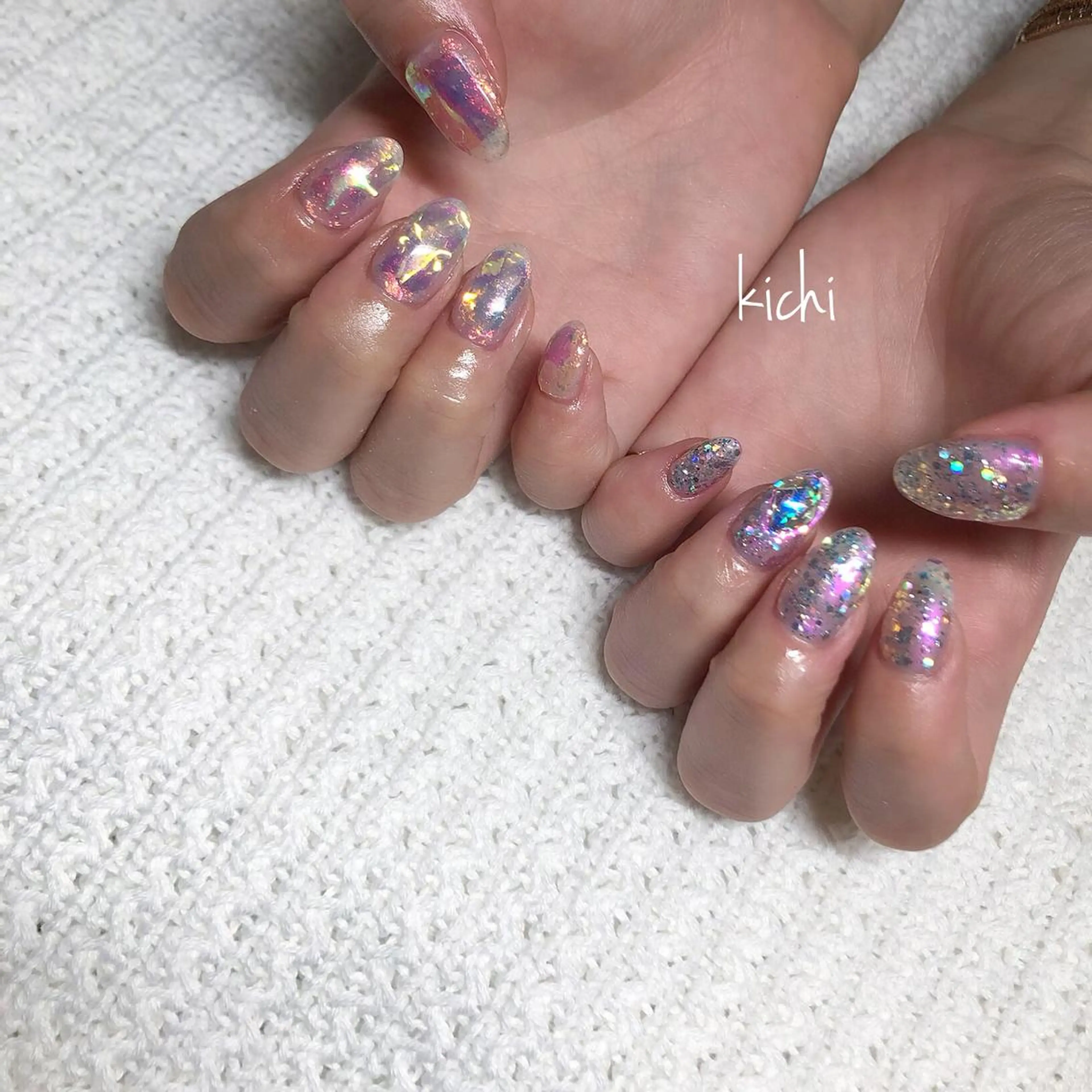 ネイル kichi･: *のネイルデザイン