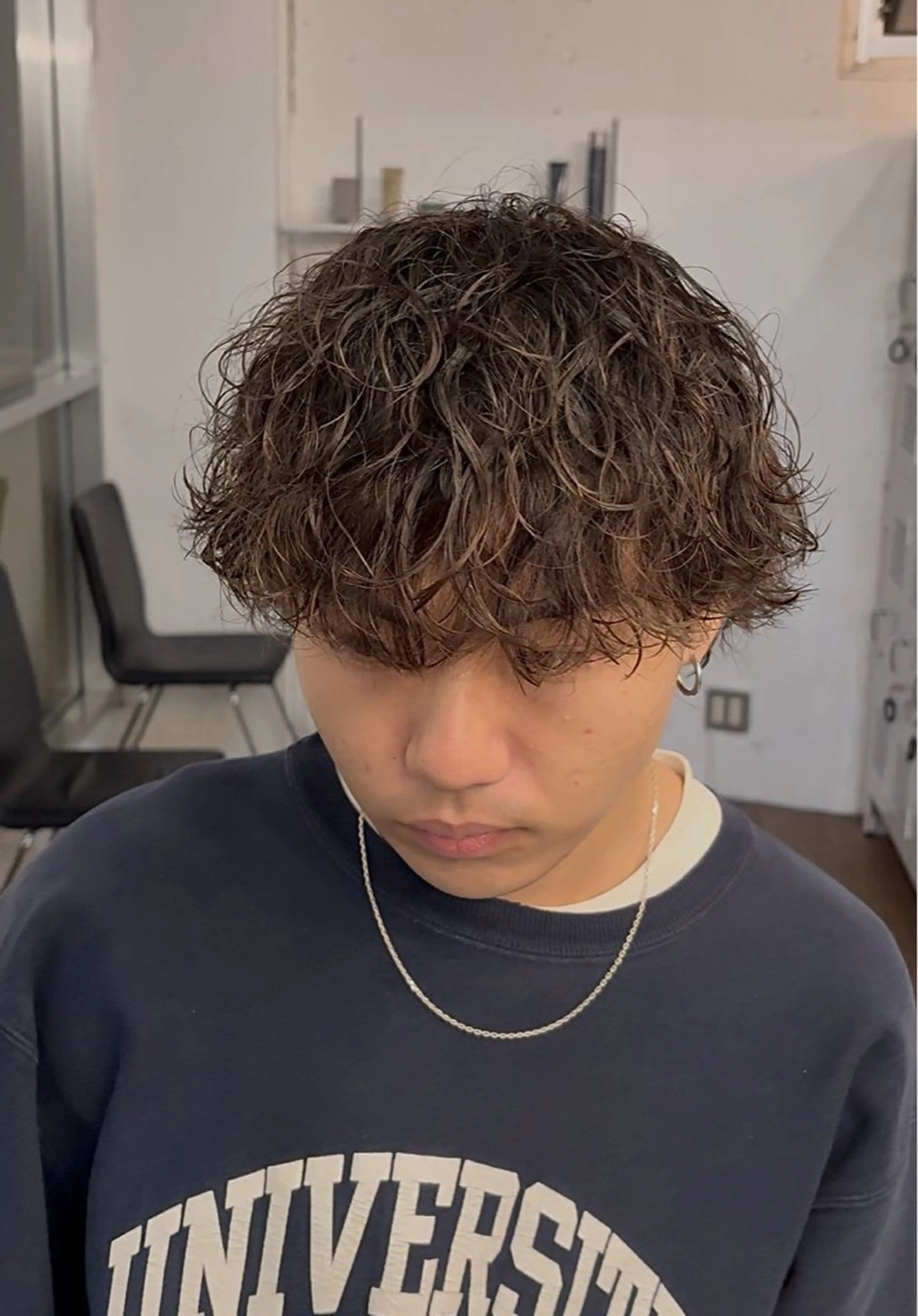 パーマ メンズ メンズパーマ 波巻きパーマ カット パーマ パーマ特化/ カラー/廣田歩のヘアスタイル