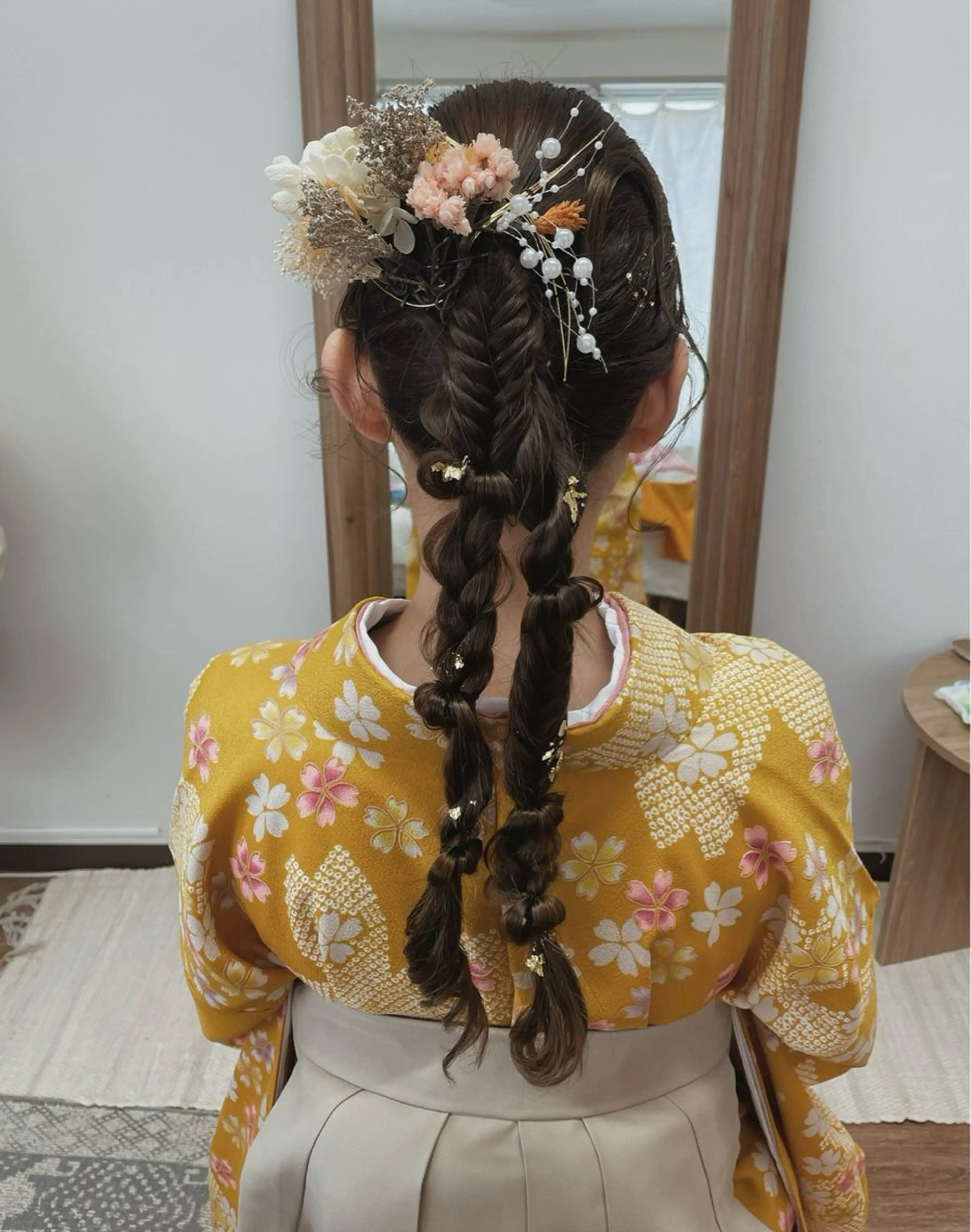 【卒業式hairmake】の写真