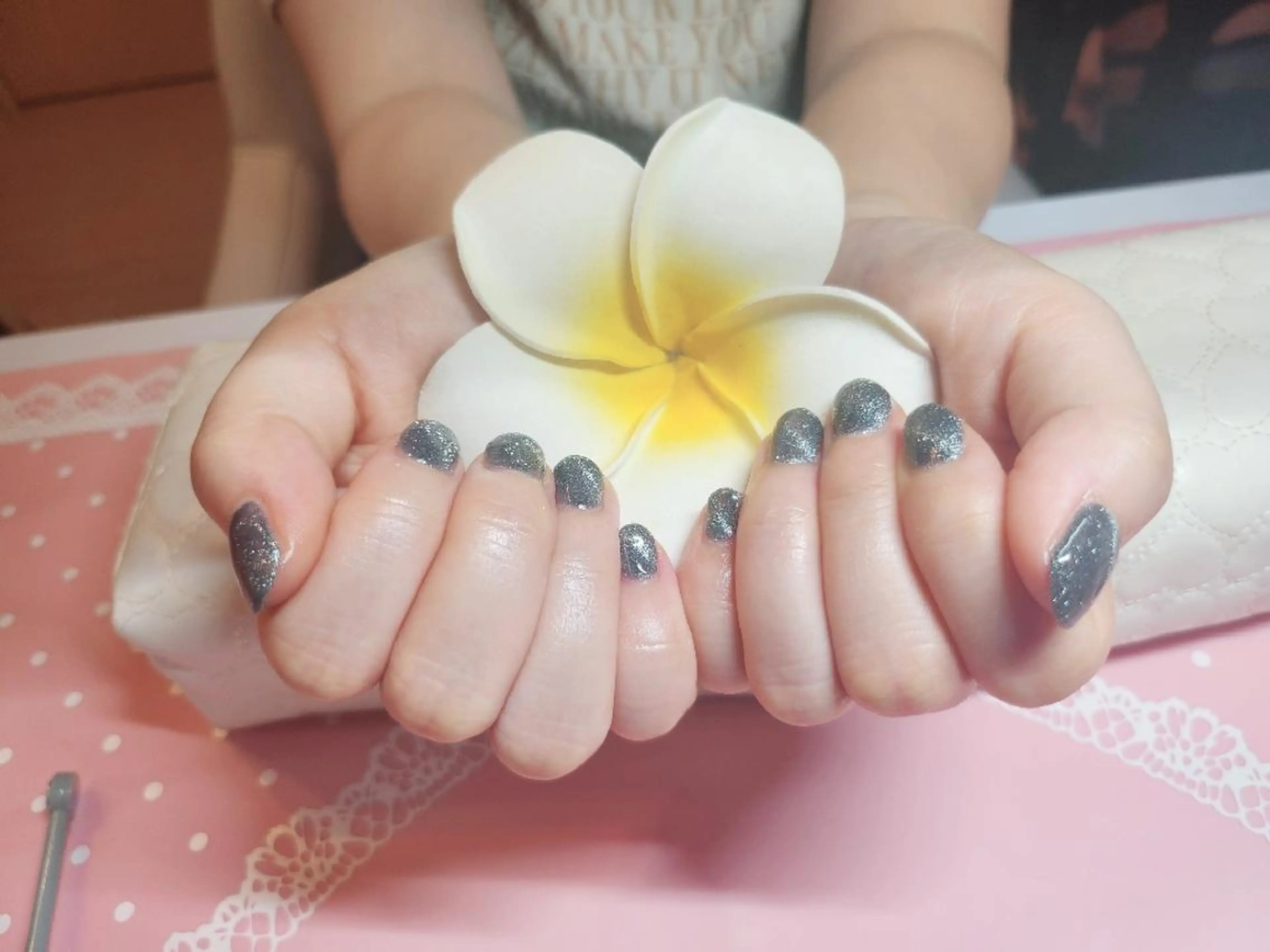 ネイル マグネットネイル ハンドネイル nail salon Luanaのネイルデザイン