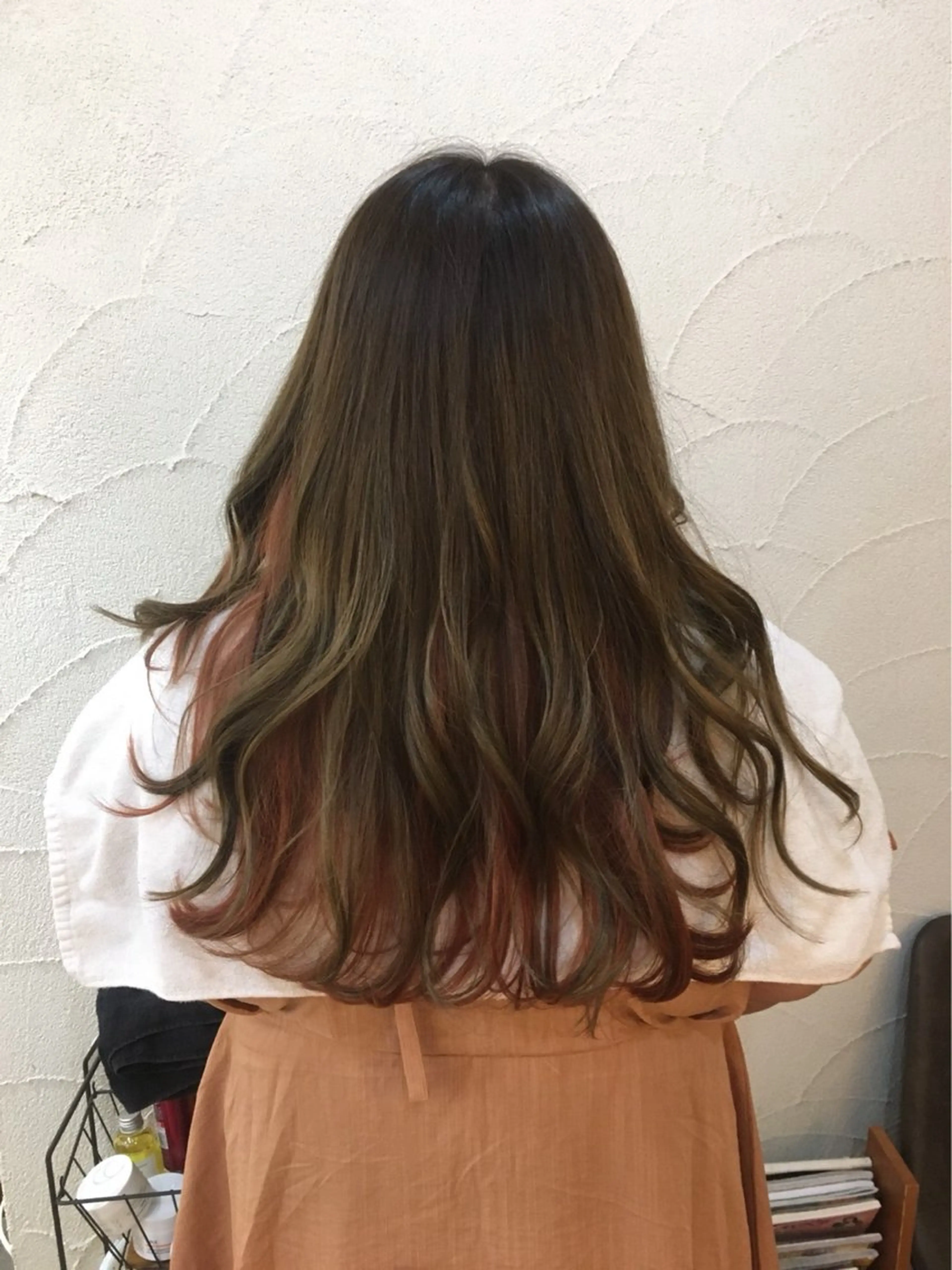 ロング カラー ヘアアレンジ カット ヘアカラー トリートメント ✂︎中山竜哉✂︎ 川崎スタイリストのヘアスタイル